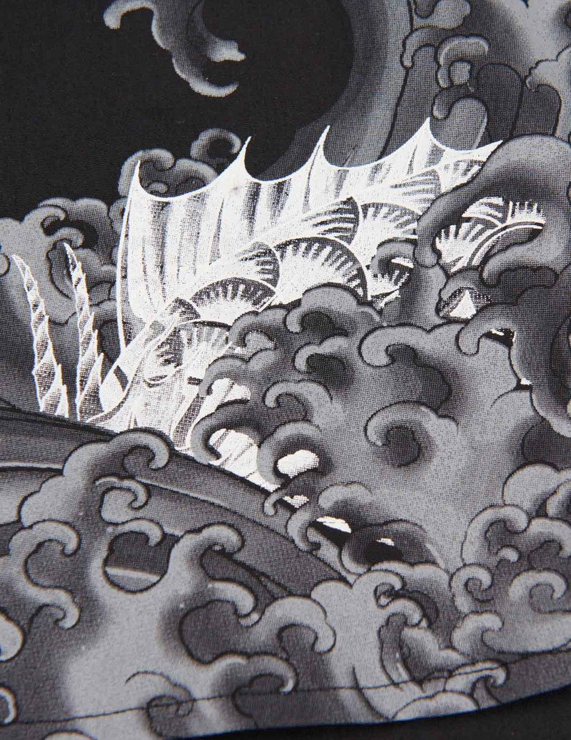 DRAGON-KOI PATTERN PRINT BOXER SHORTS 5