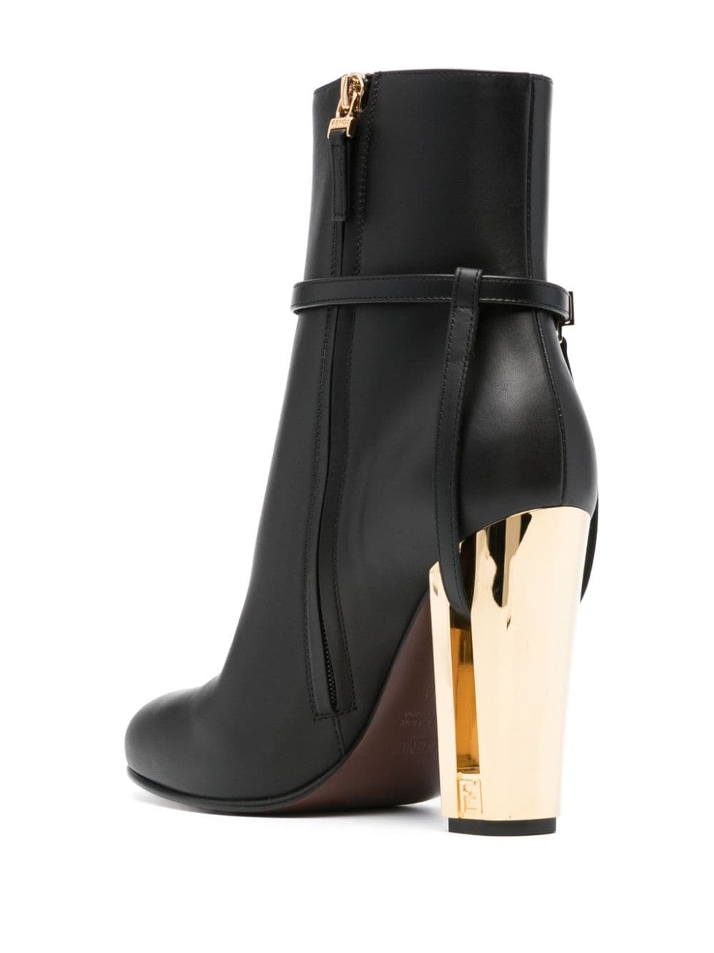 Delfina 105mm leather boots - 3