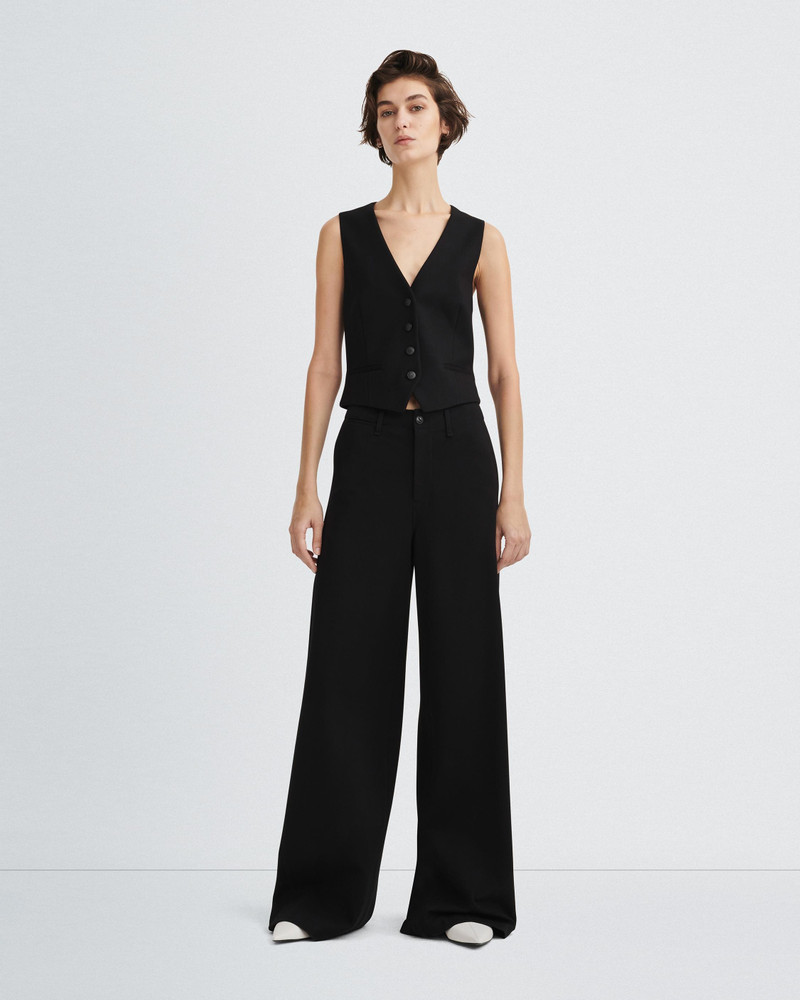 rag & bone Priya Ponte Vest outlook