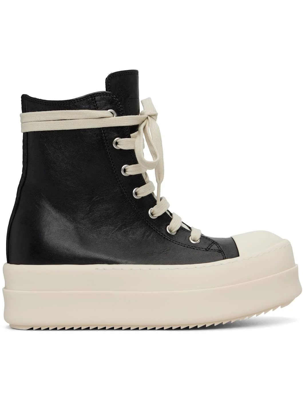 Black Temple Mega Bumper Sneakers - 1