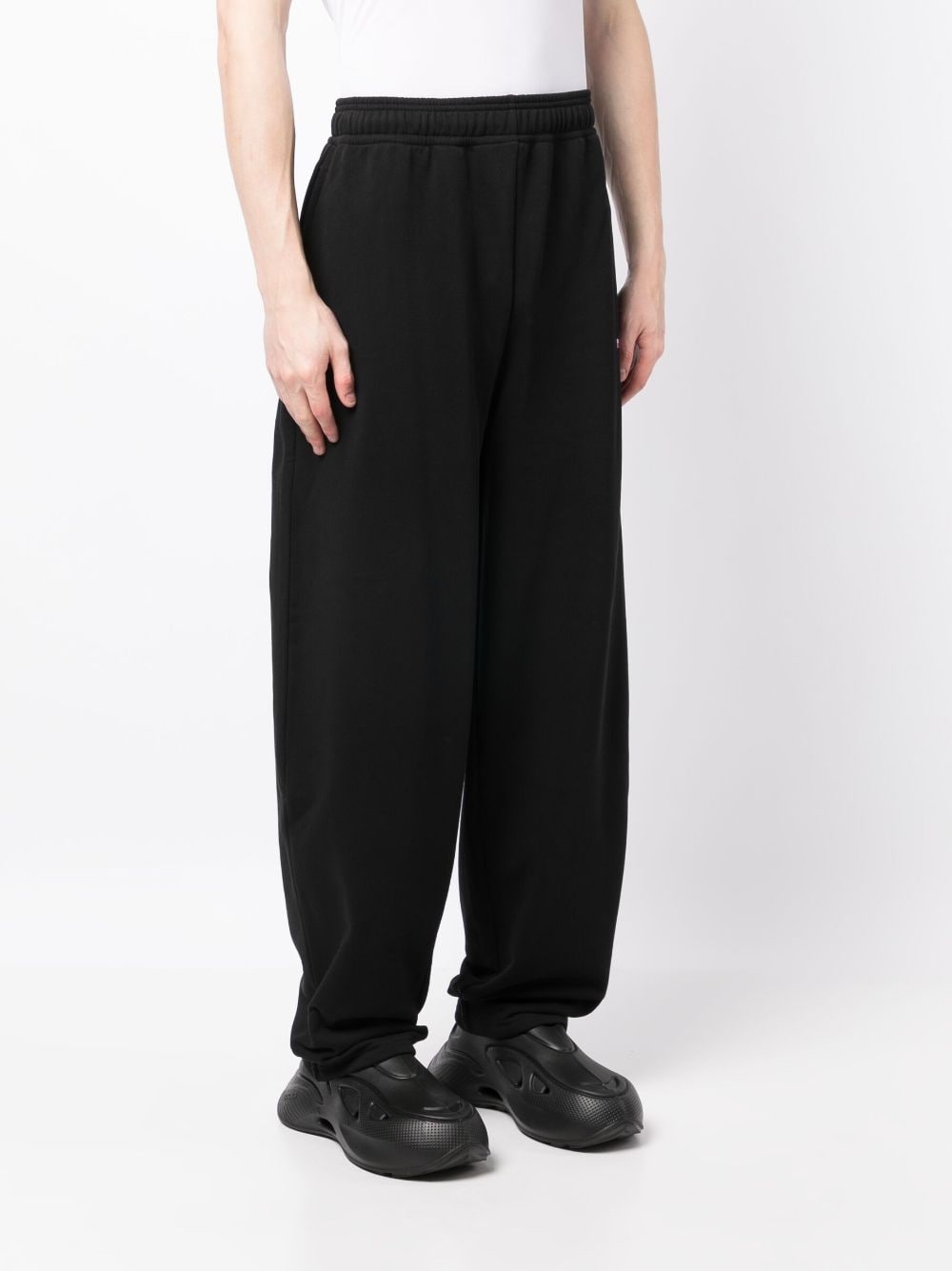 AHMED LOGO-EMBROIDERED TRACK PANTS - 3