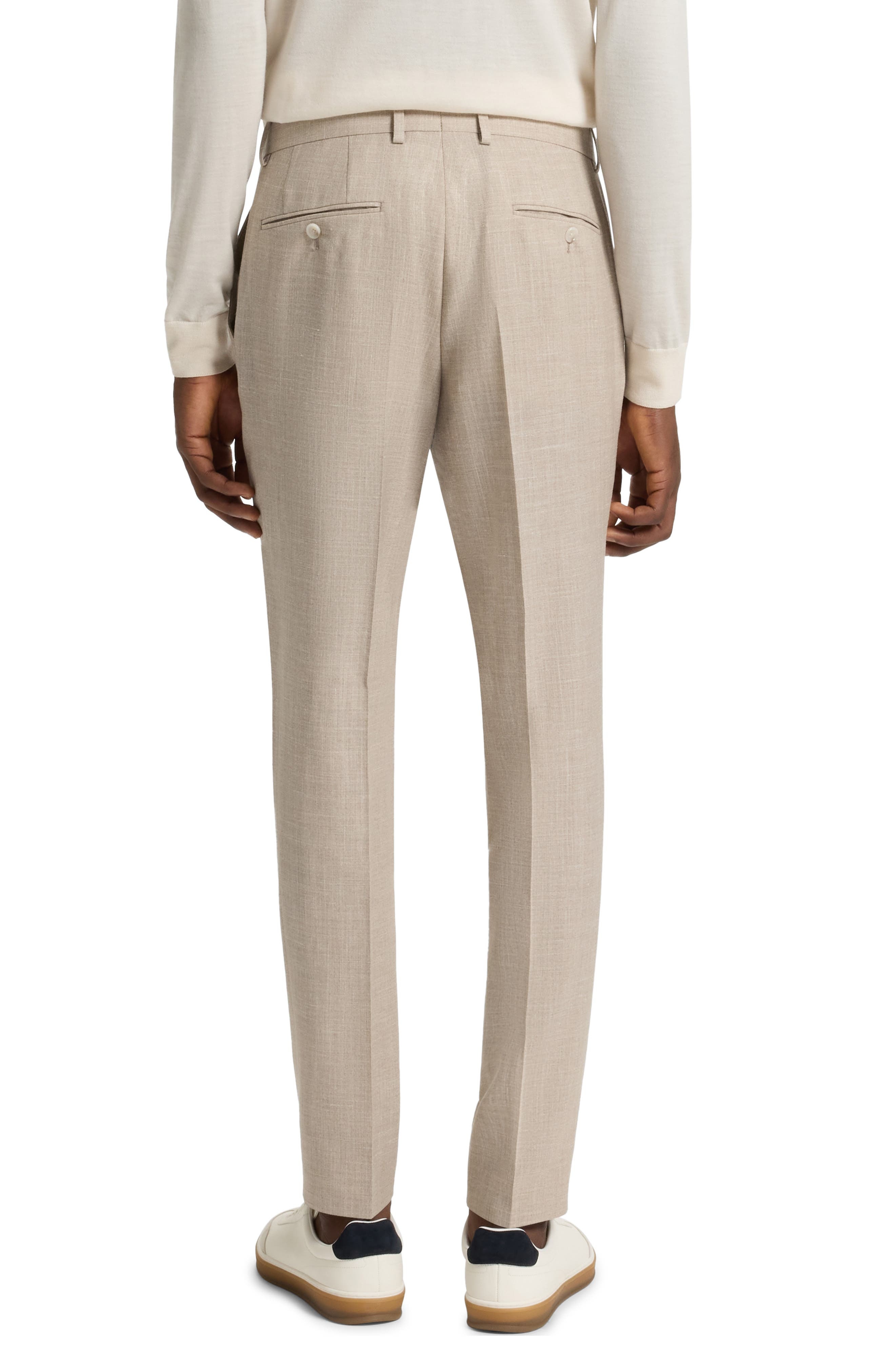 BOSS Tan Mélange Suit in Beige at Nordstrom - 9