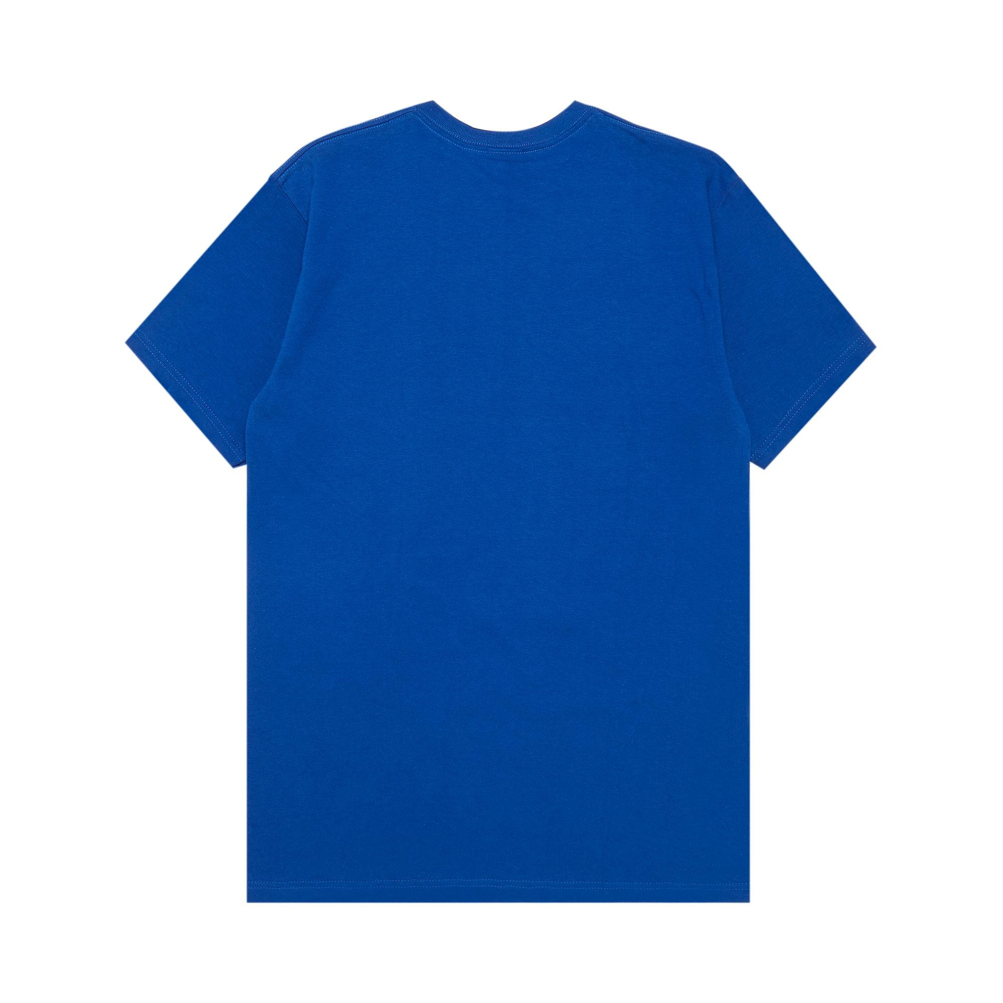 Stussy STU Crew Tee 'Blue' - 2