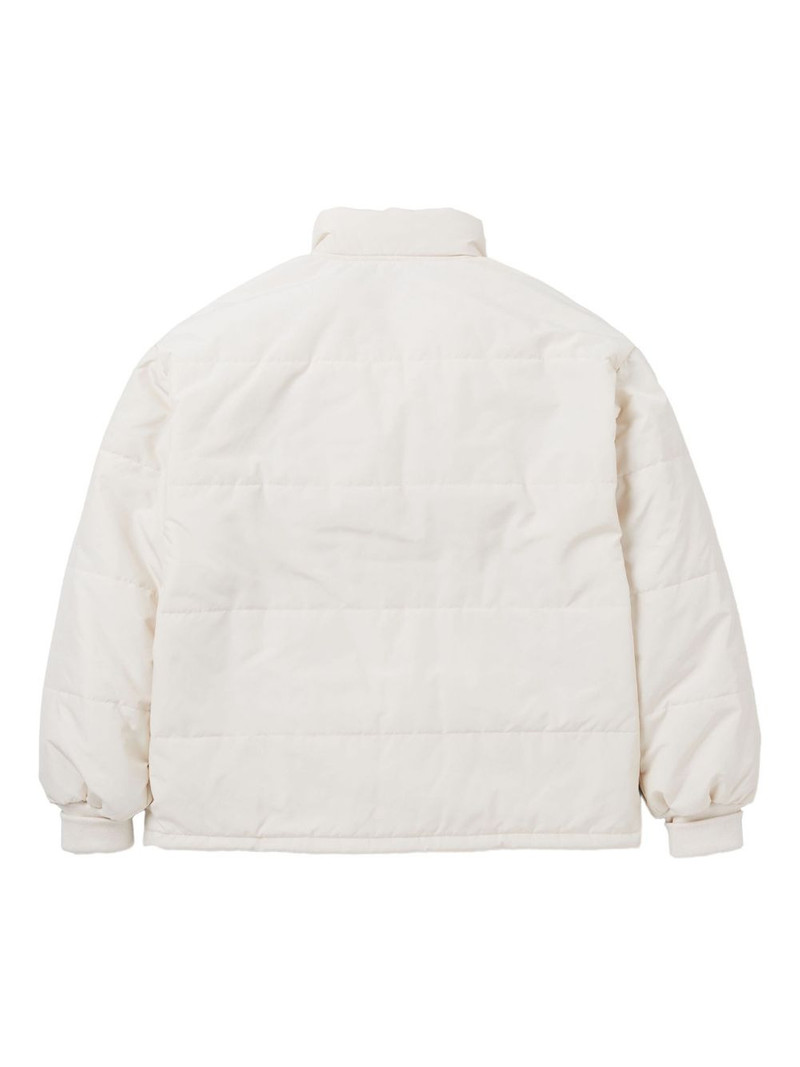 NEIGHBORHOOD racing-stripe quilted jacket outlook
