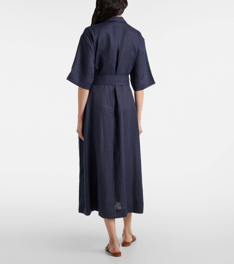 Larnaca linen midi dress 3