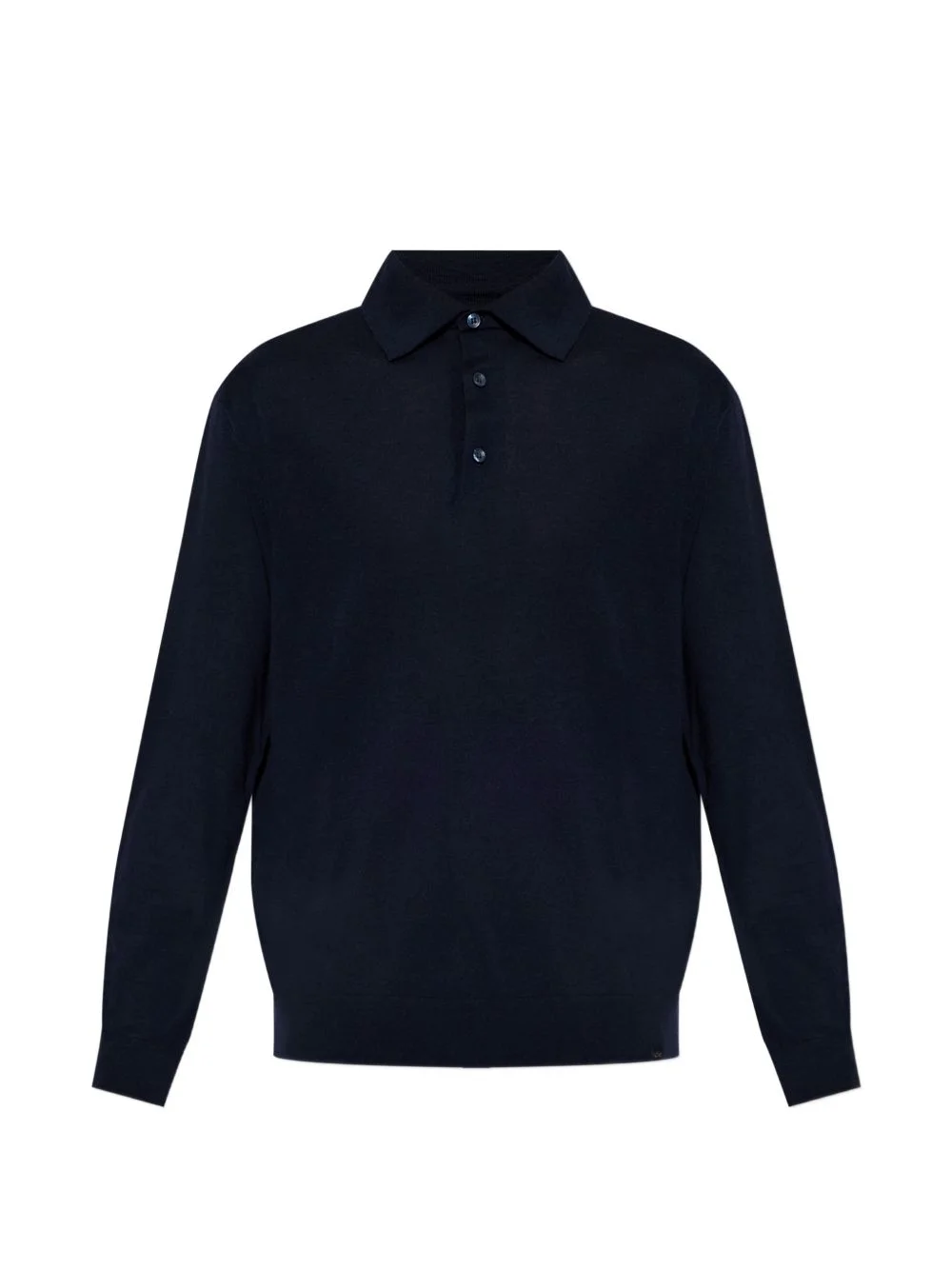 buttoned polo shirt - 1