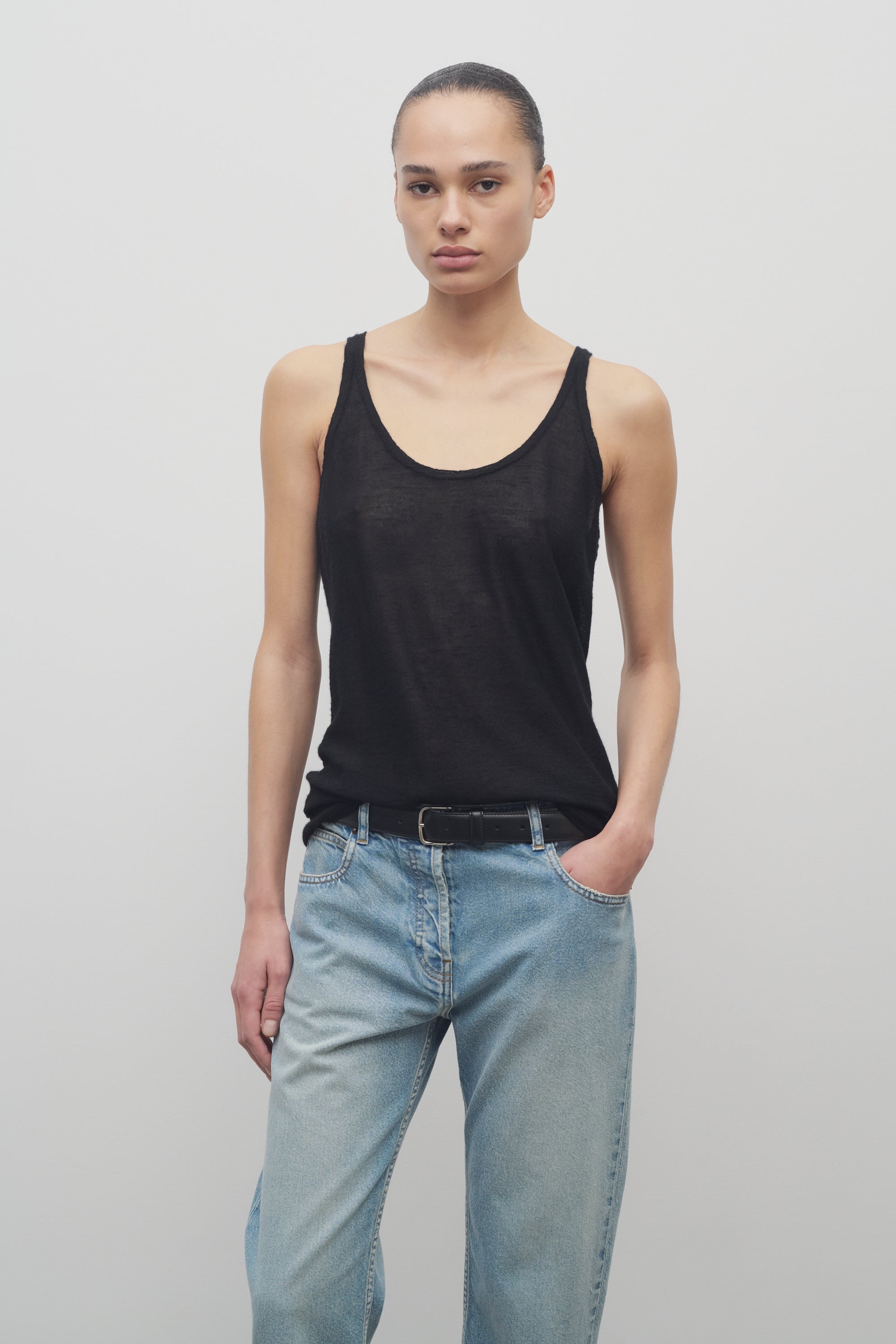 Kazu Top in Cashmere - 3
