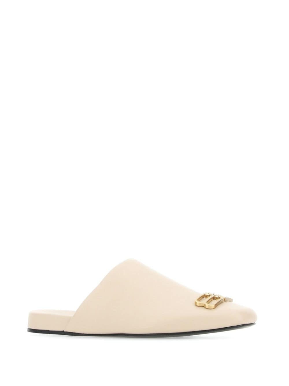 logo-plaque slippers - 2