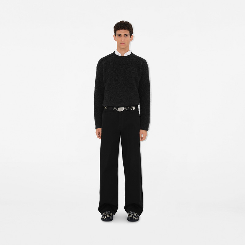 Burberry Check Webbing Shield Belt outlook