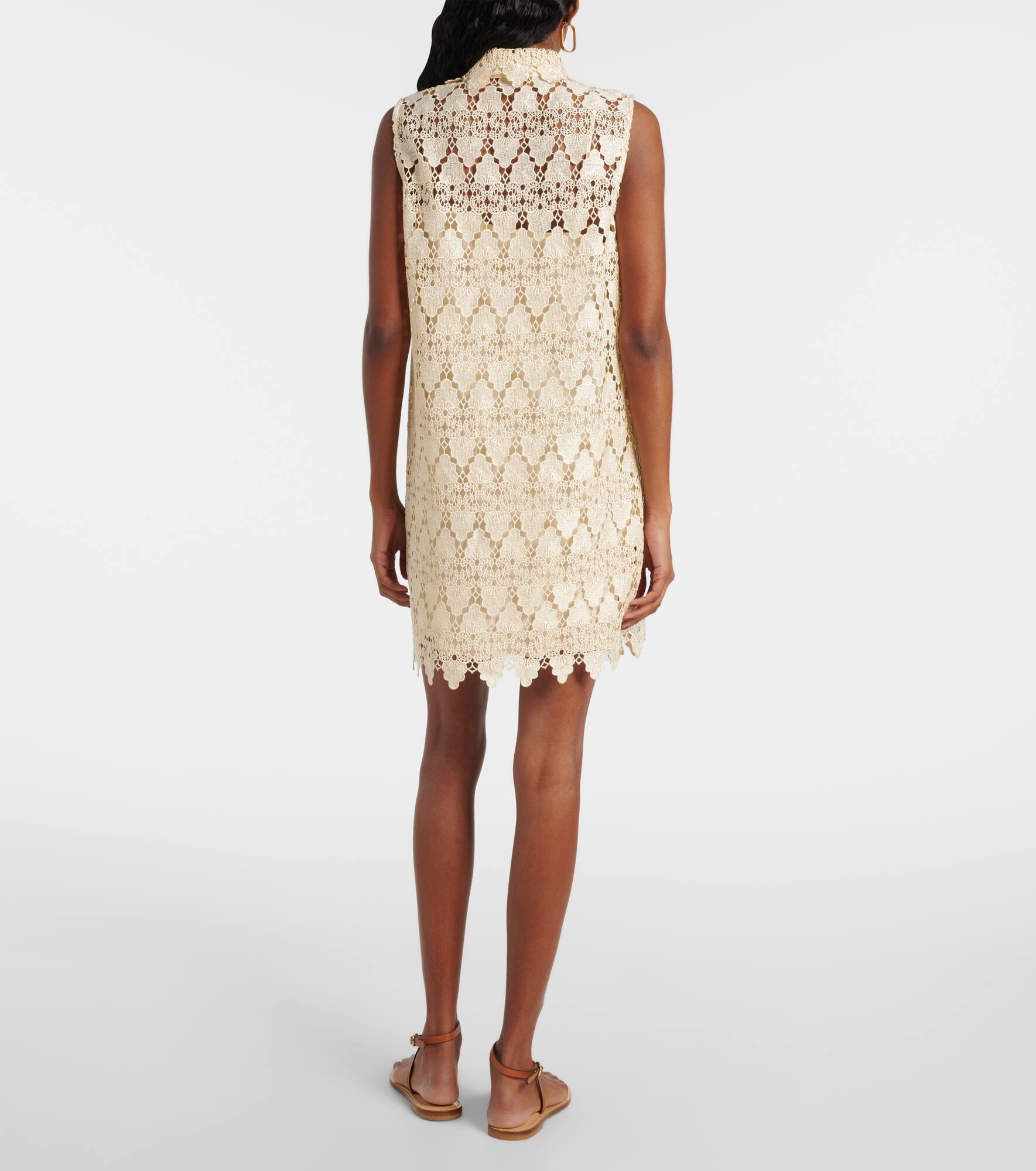 The Deco lace minidress - 3