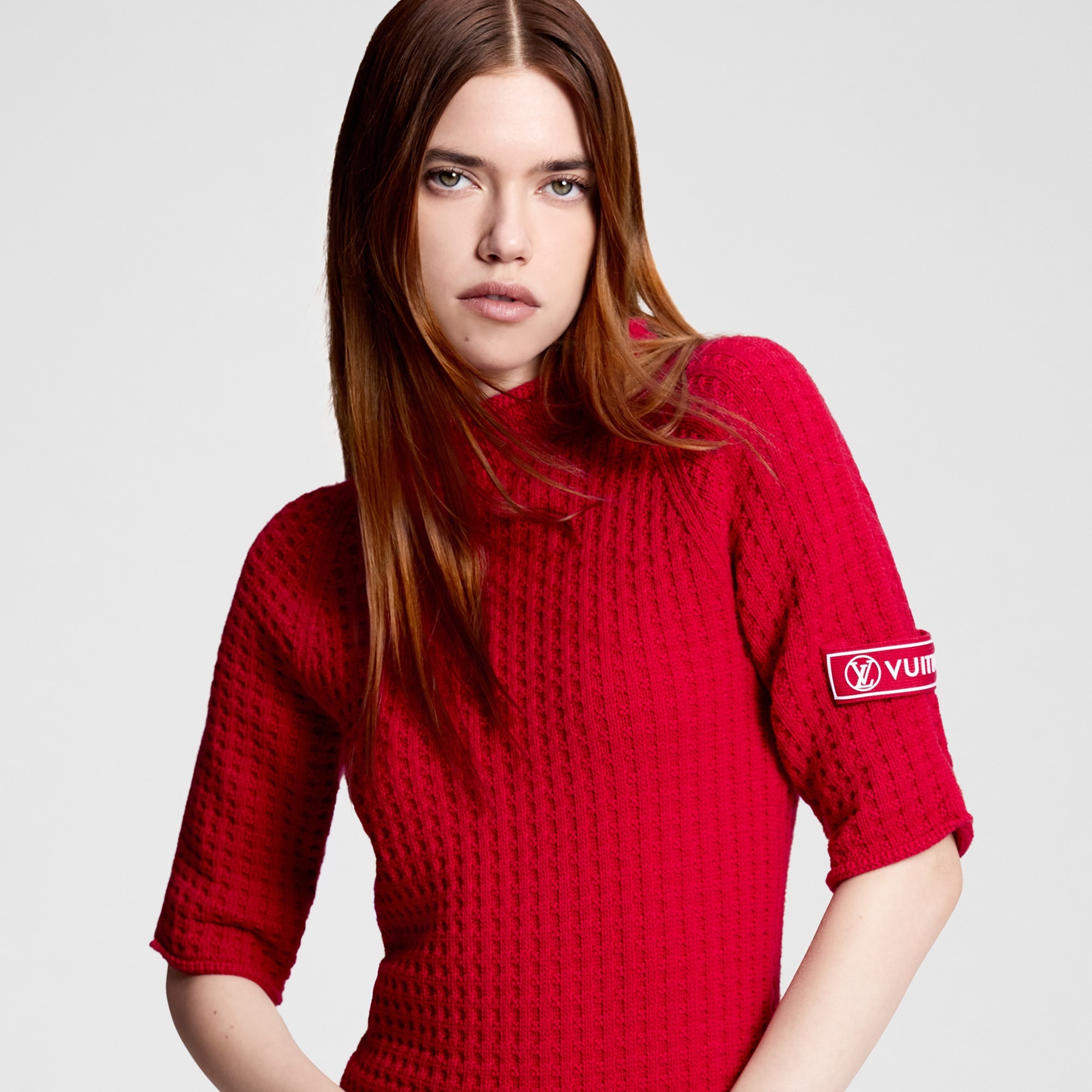 Louis Vuitton Waffle Knit Dress | louisvuitton | REVERSIBLE