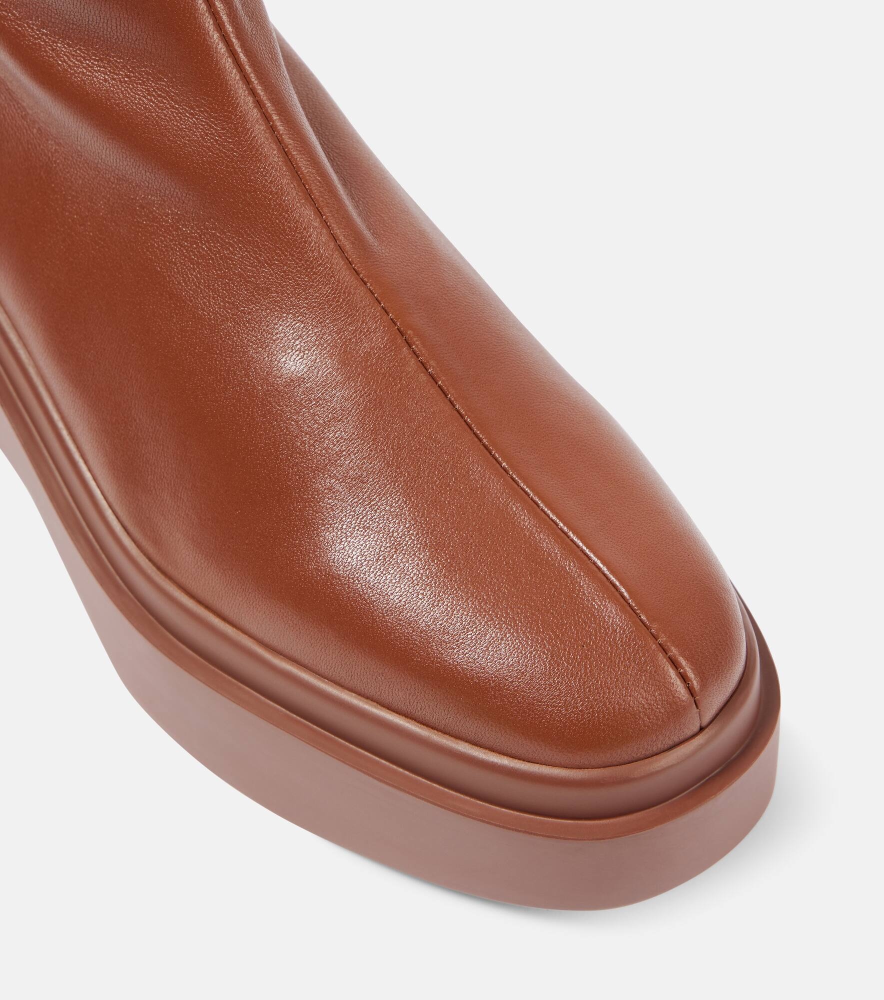 Nelle leather ankle boots - 5