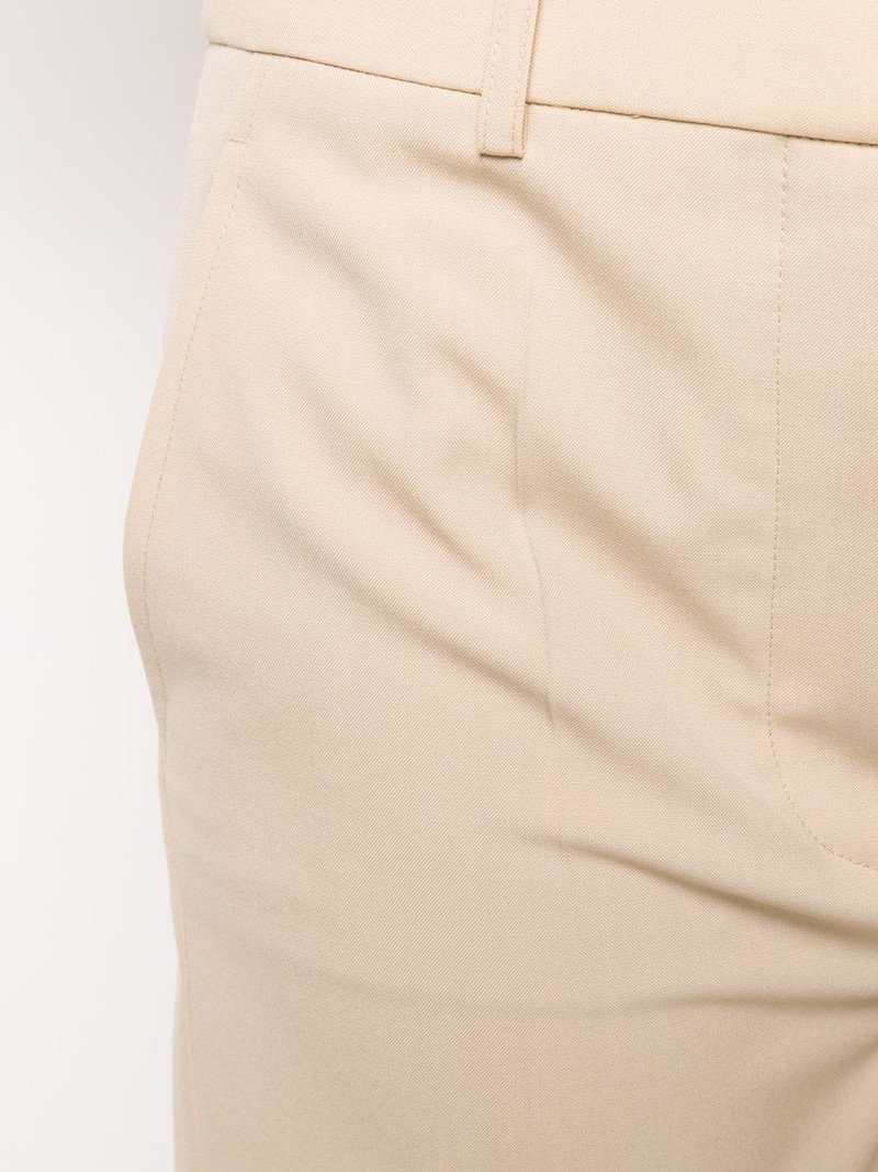 high-waisted tailored shorts 5