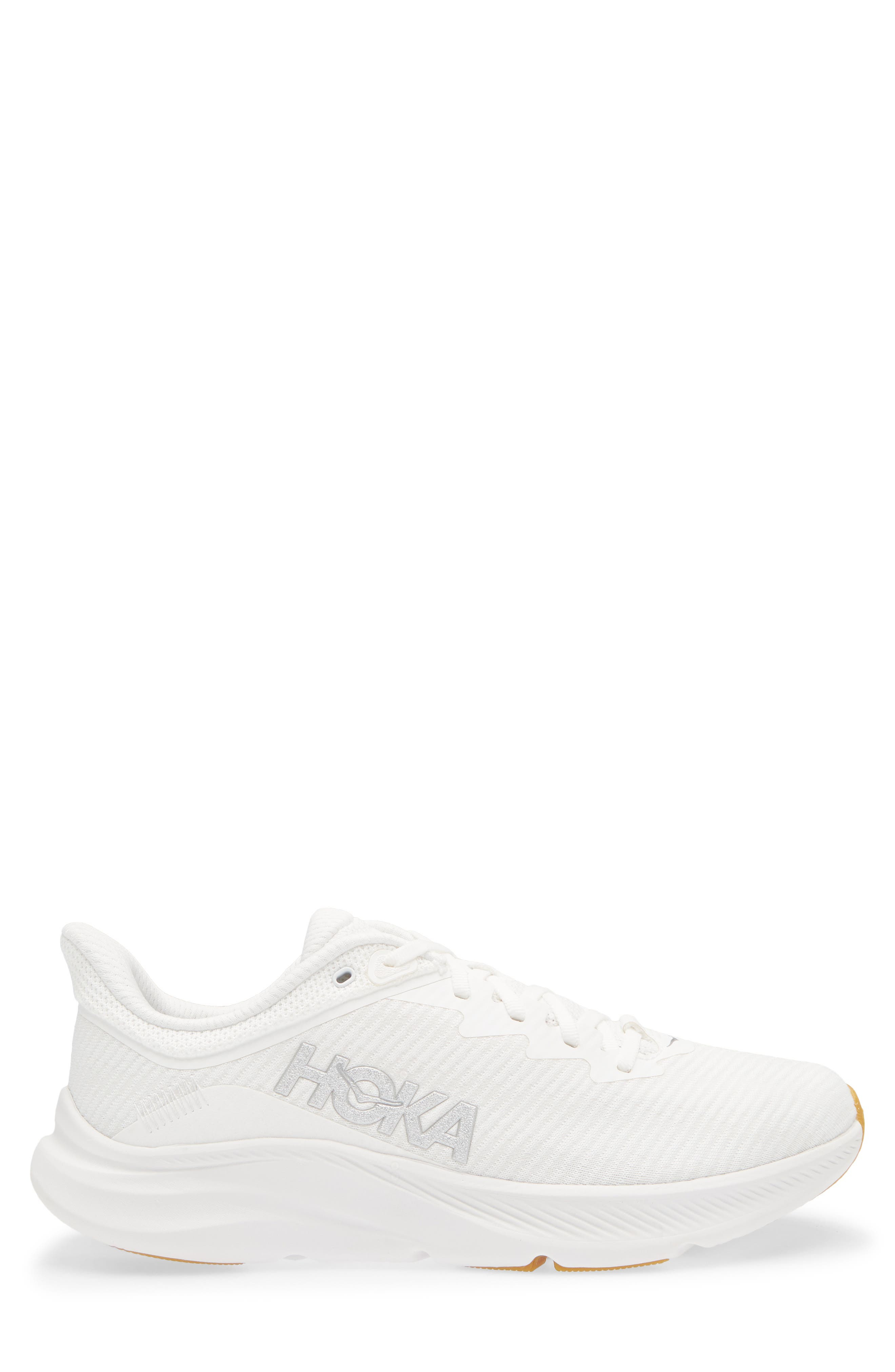 HOKA Solimar Running Shoe in White /White at Nordstrom - 3