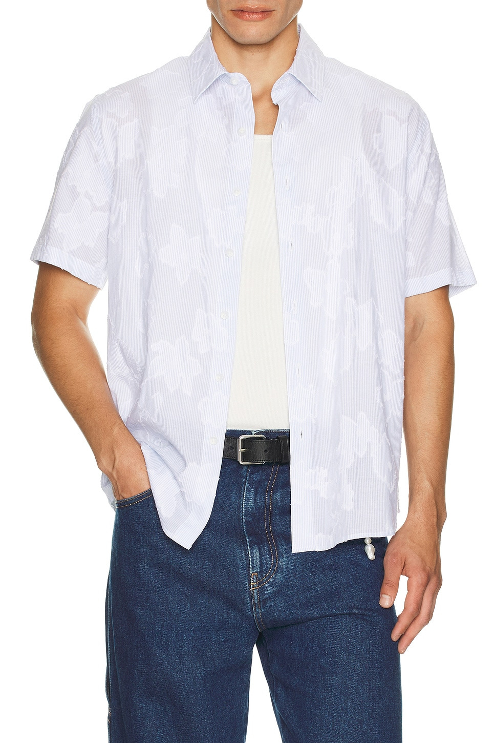 Fil Coupe French Placket Shirt - 4
