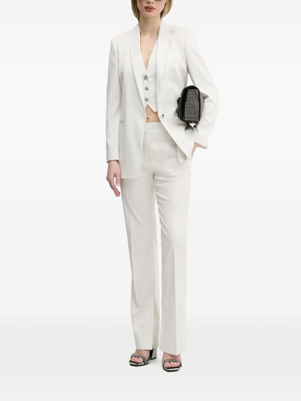 split-hem trousers - 2