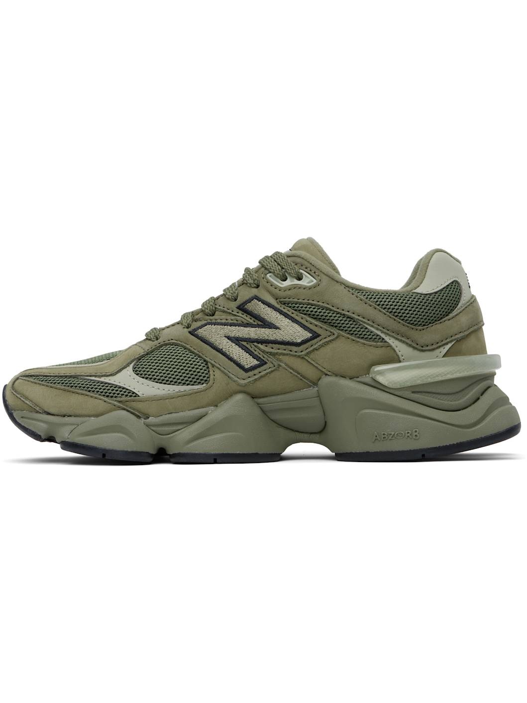 Khaki 9060 Sneakers - 3