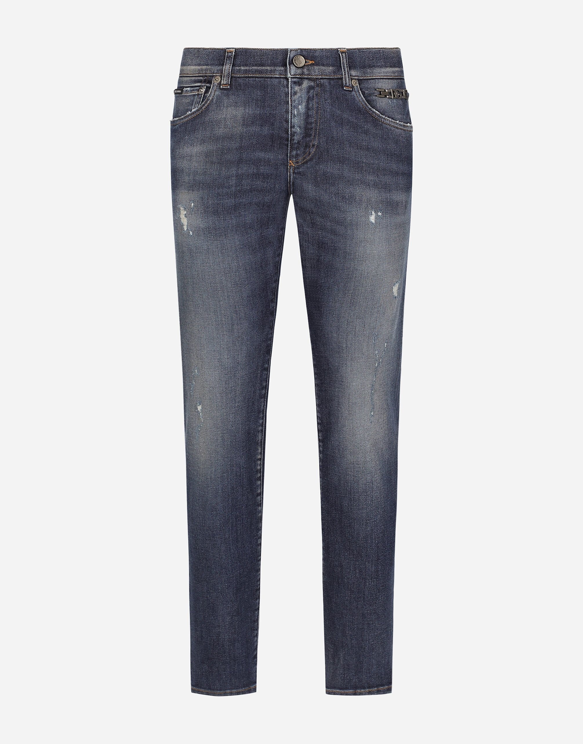 Slim-fit stretch denim jeans - 1