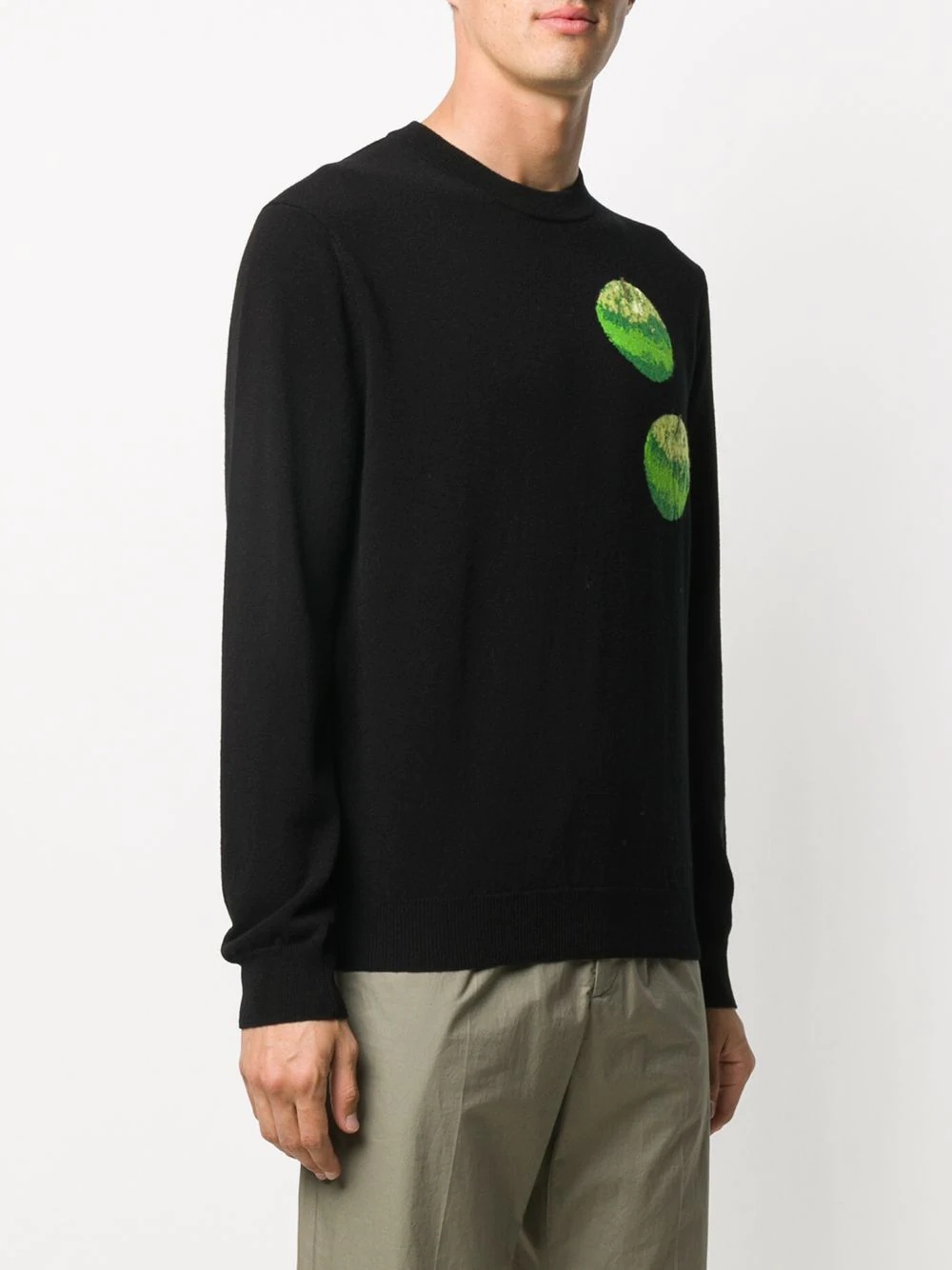 sequin apple jumper - 3