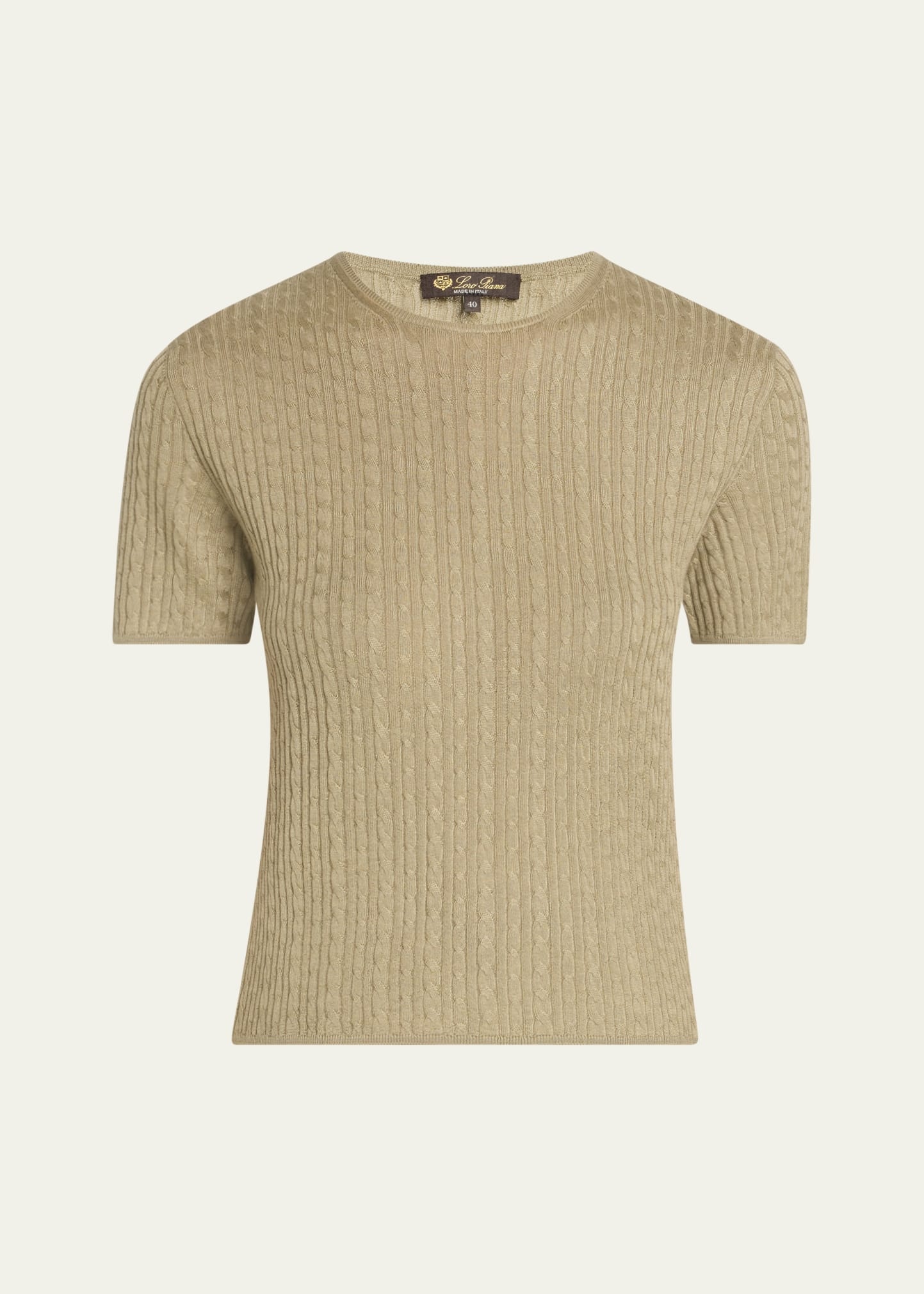 Rimella Cable-Knit Crewneck Sweater - 1
