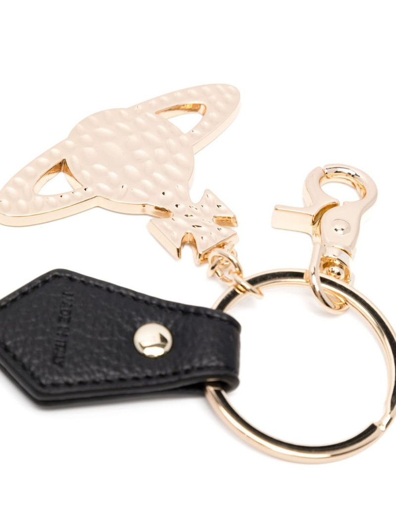 Vivienne Westwood Hammered Orb keyring outlook