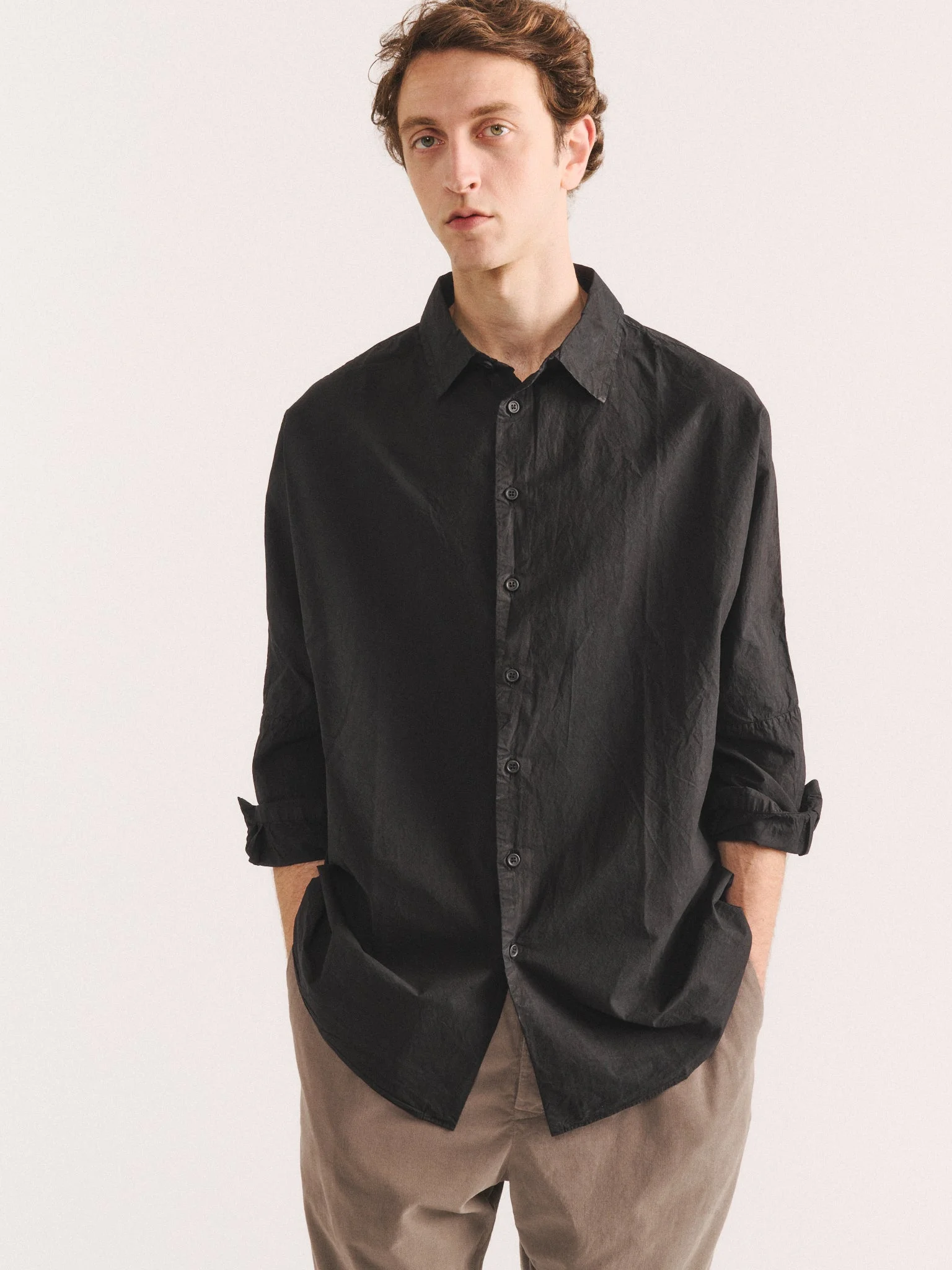 WAGA LONG SLEEVE - PAPER - BLACK - 1