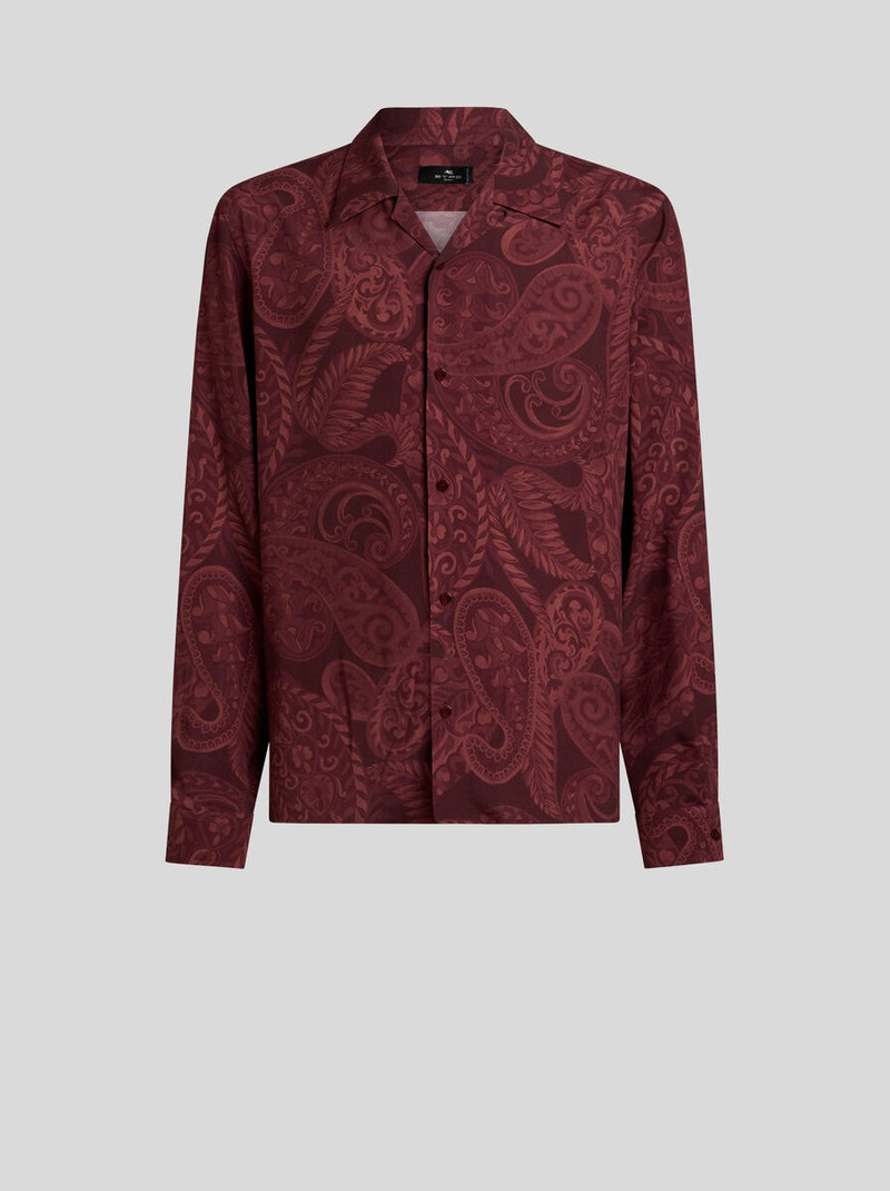 paisley 인쇄 셔츠 1