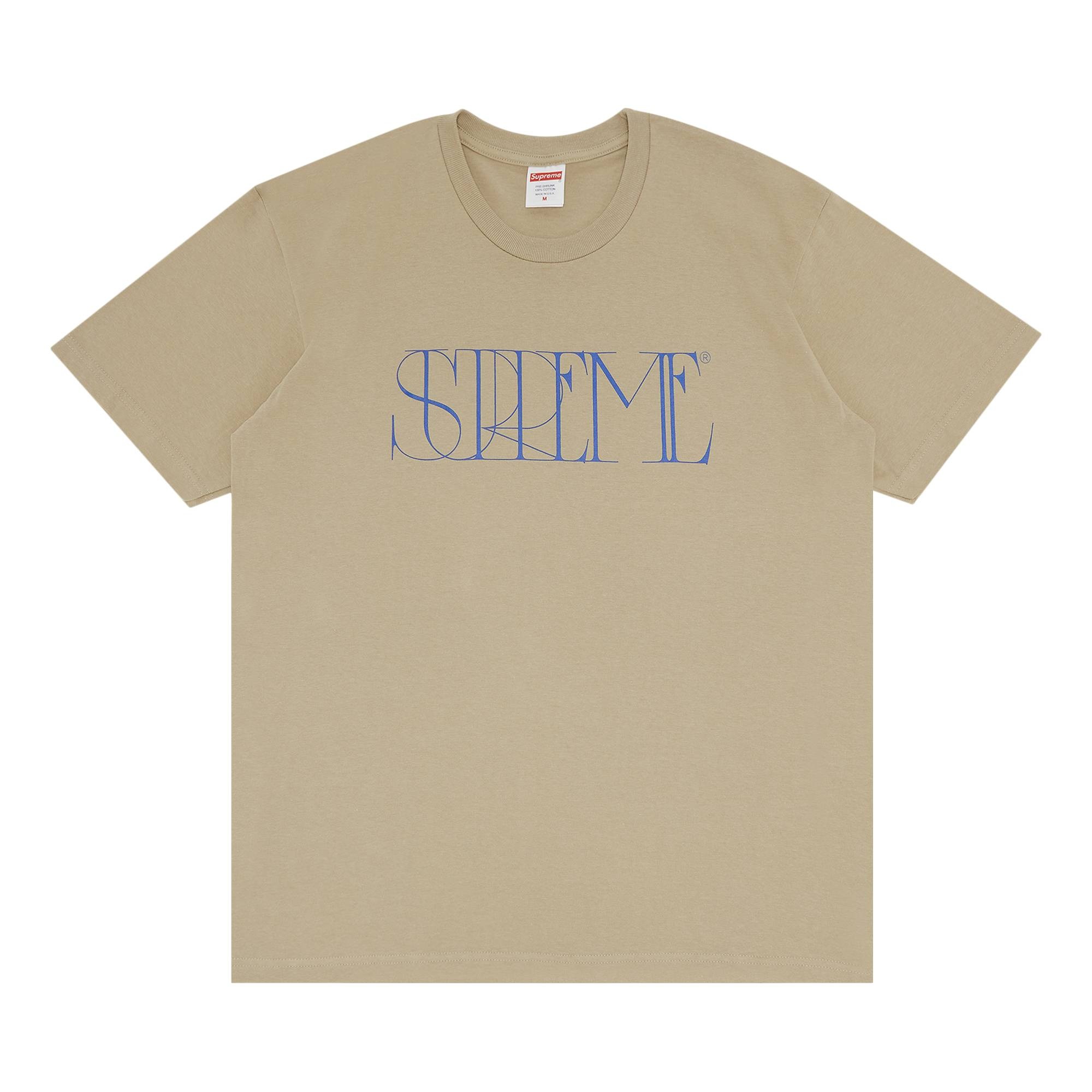 Supreme Trademark Tee 'Stone' - 1