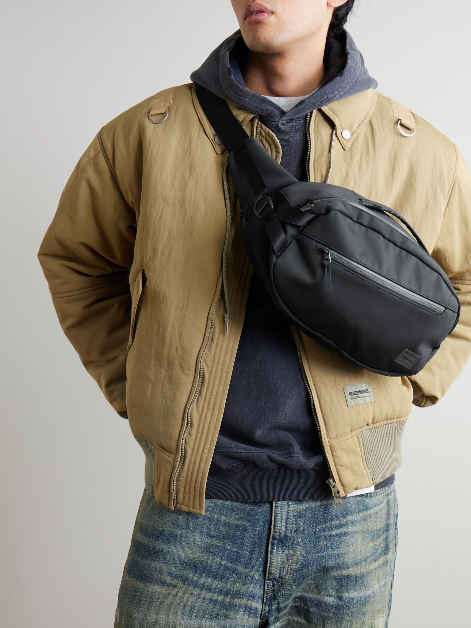 Future Cordura® Nylon Belt Bag Black - 2