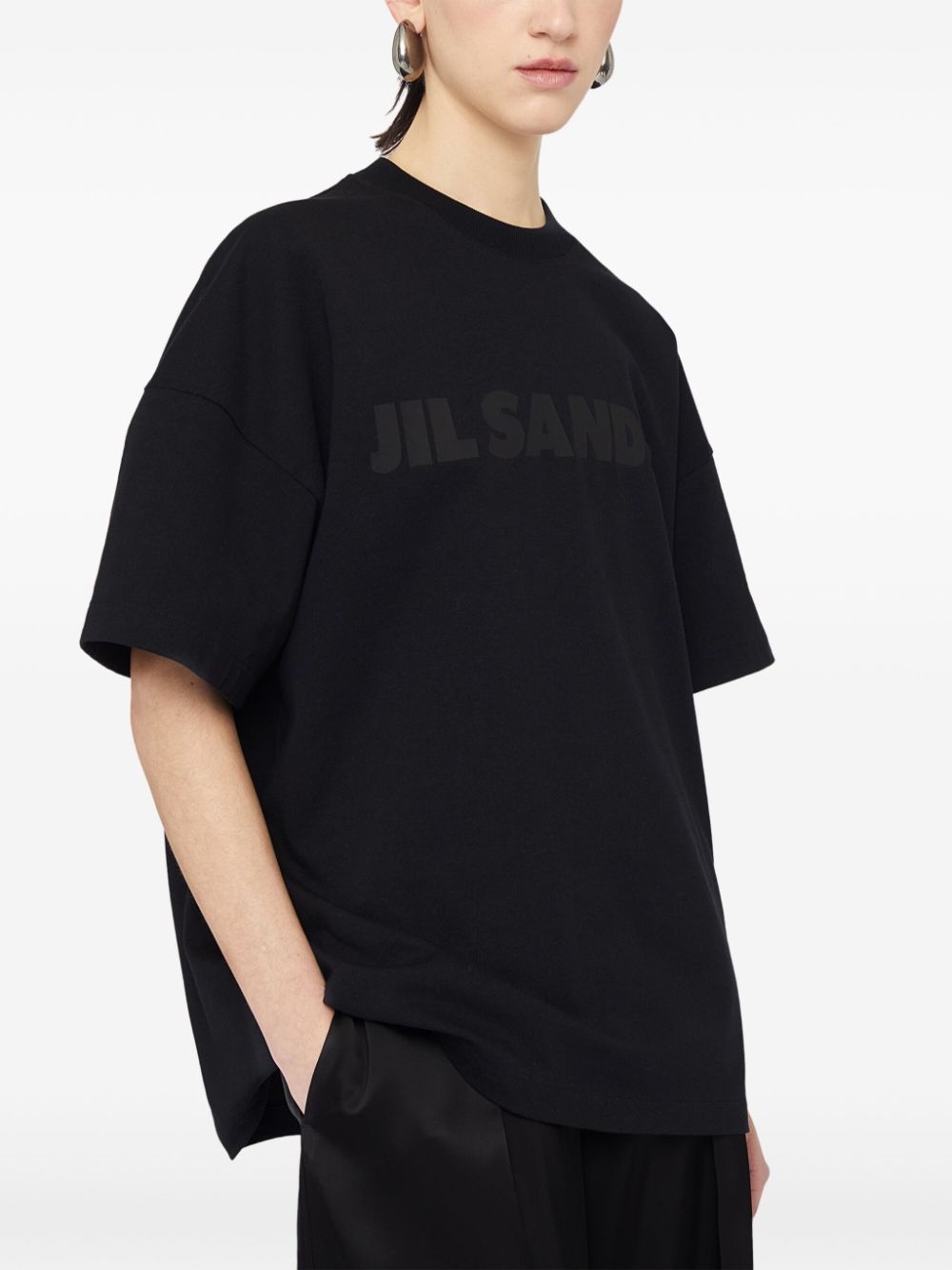 Jil Sander logo t-shirt | farfetch | REVERSIBLE