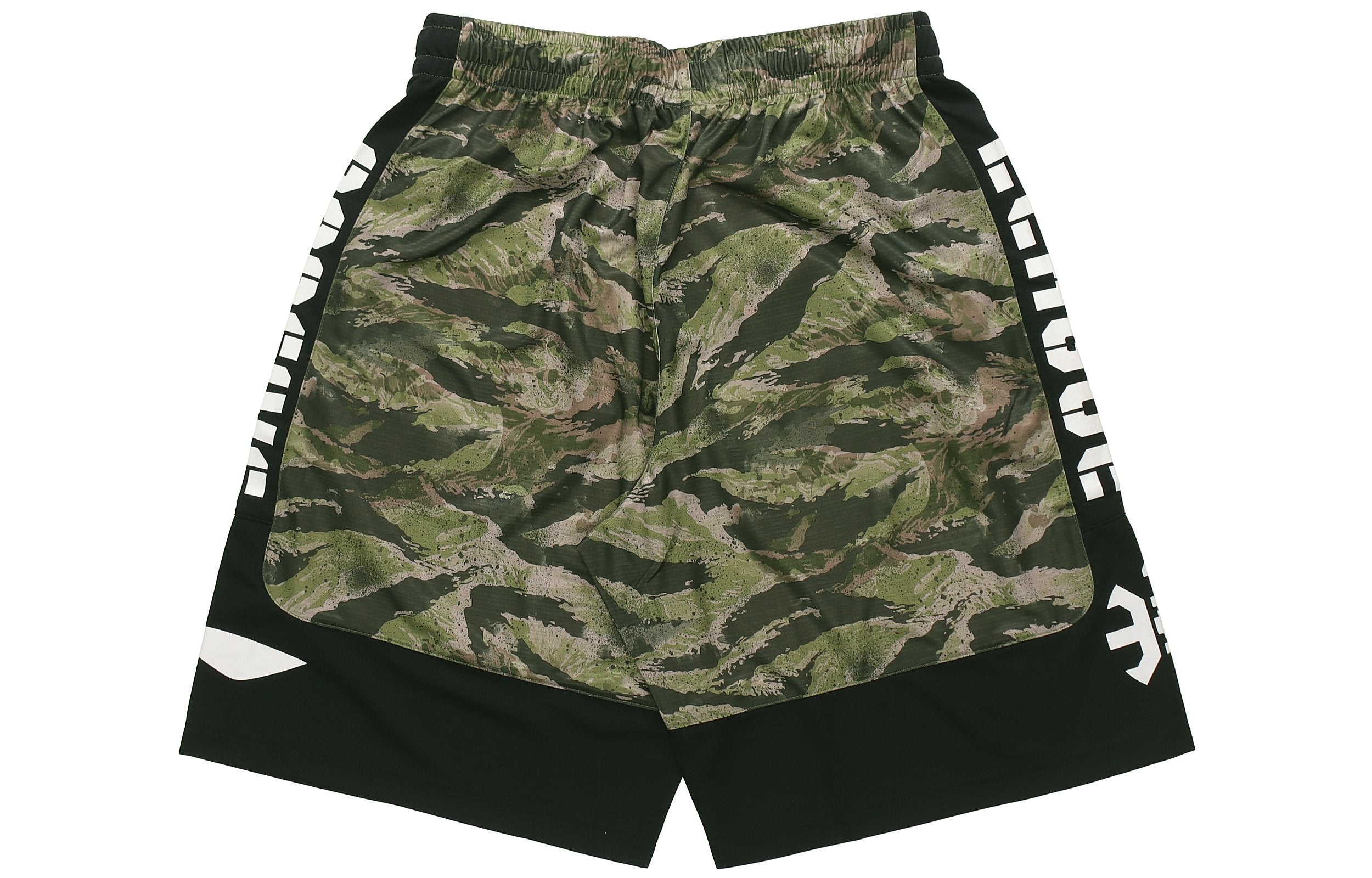 Li-Ning BadFive Basketball Shorts 'Black Green Camo' AAPN041-2 - 2