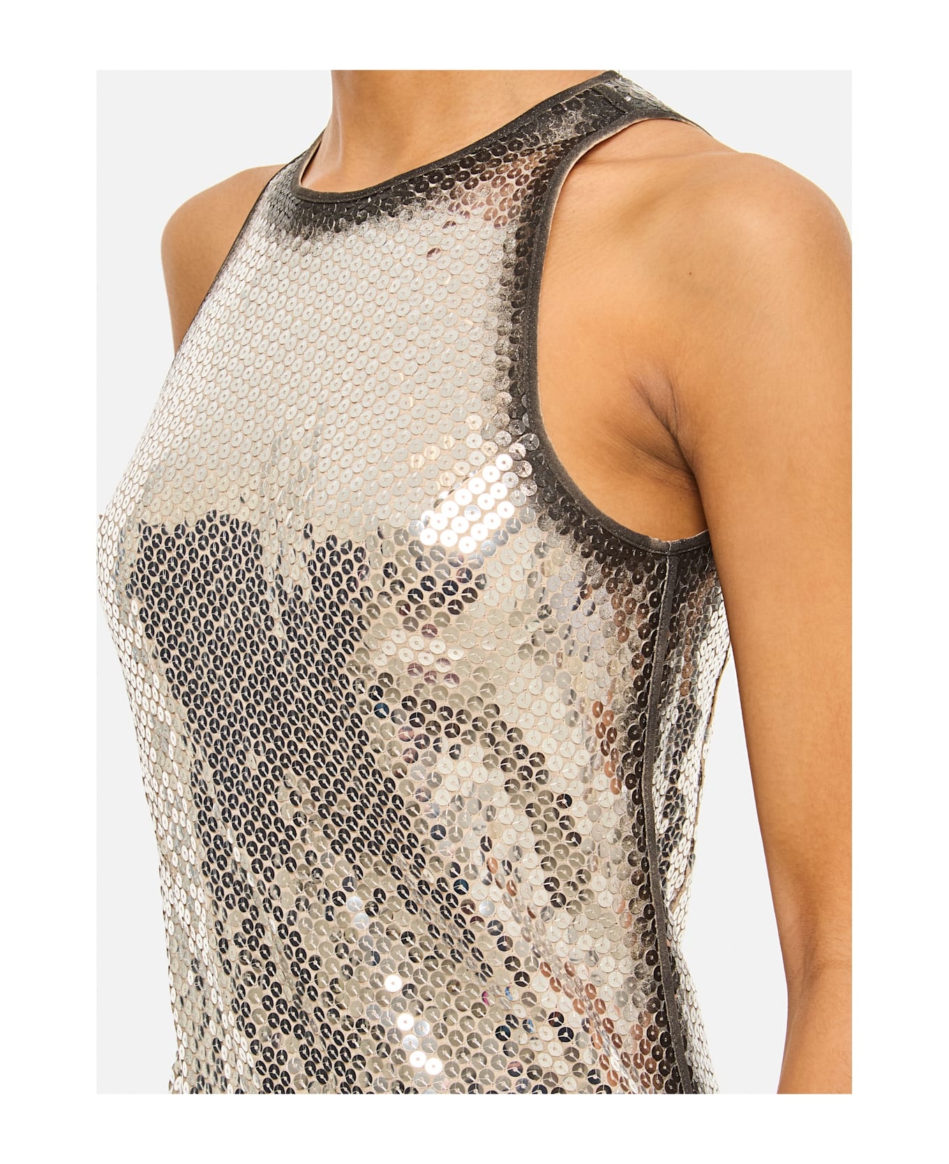 Sequins Mini Dress - 4