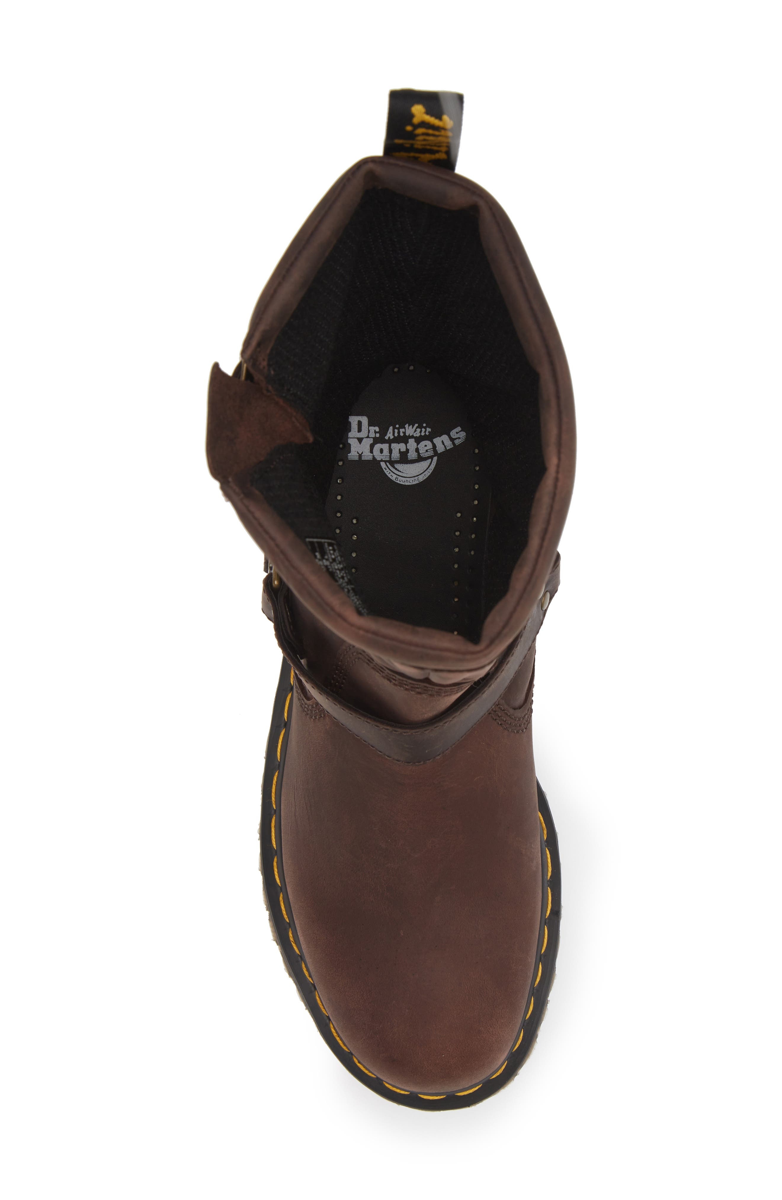 Dr. Martens Anistone Harness Boot in Dark Brown at Nordstrom - 5