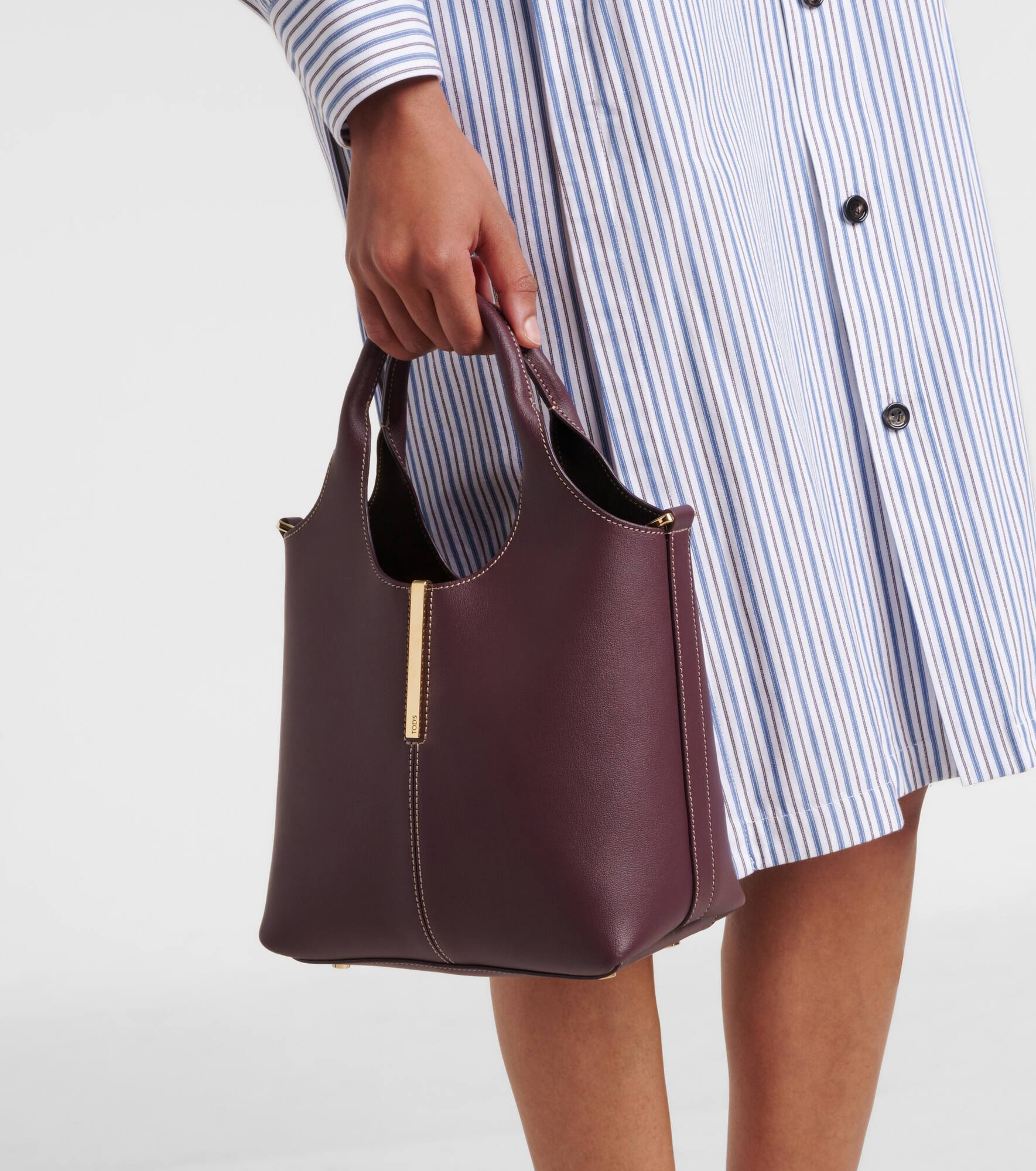 Ebr Small leather tote bag - 2