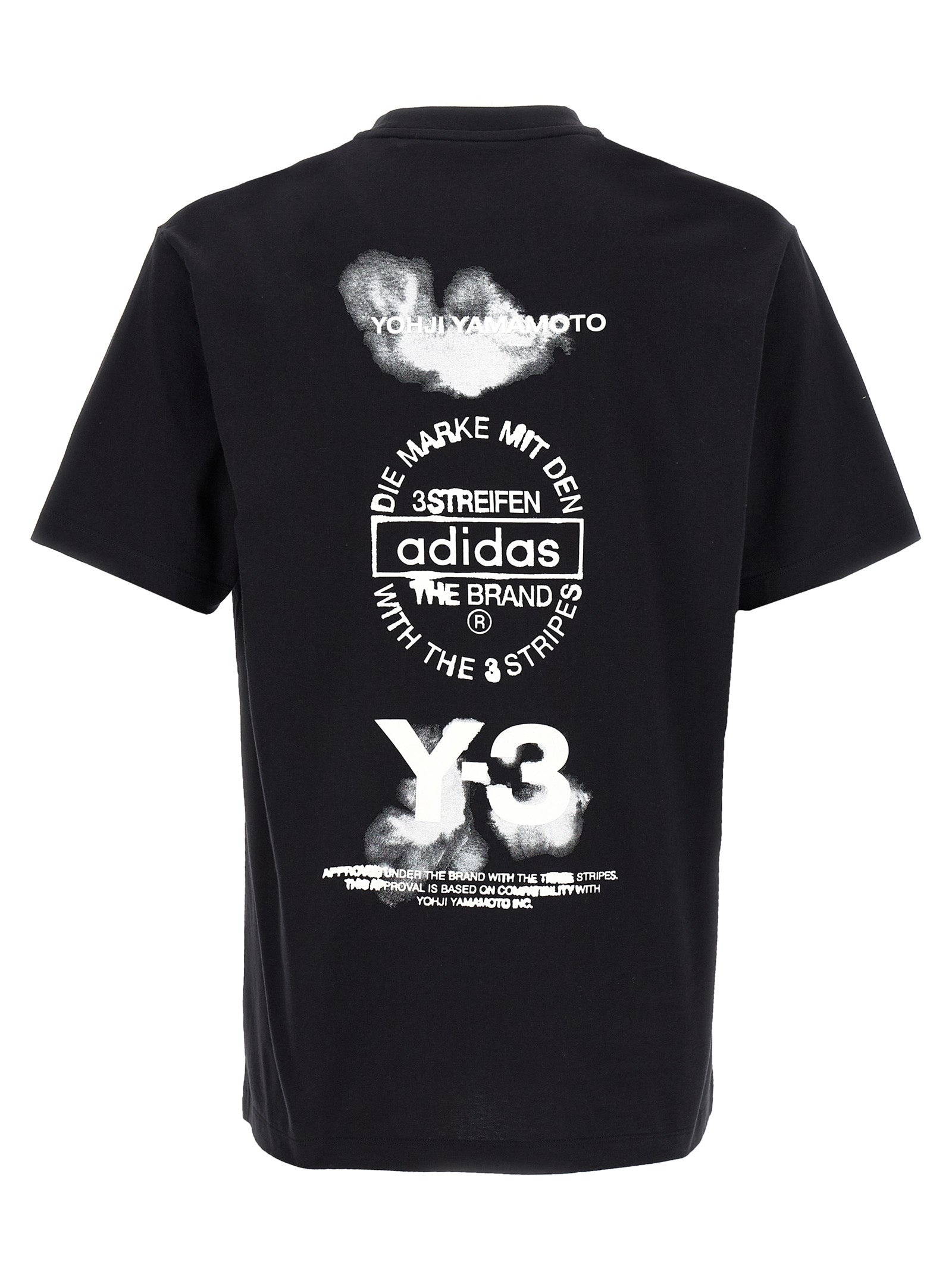 Y-3 Graphic T-Shirt White/Black - 2