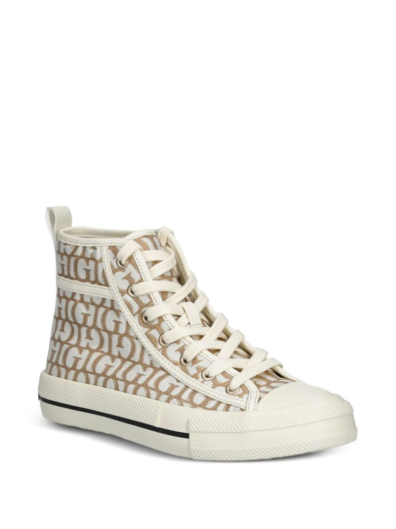 GUESS USA Colyn monogram high-top sneakers outlook
