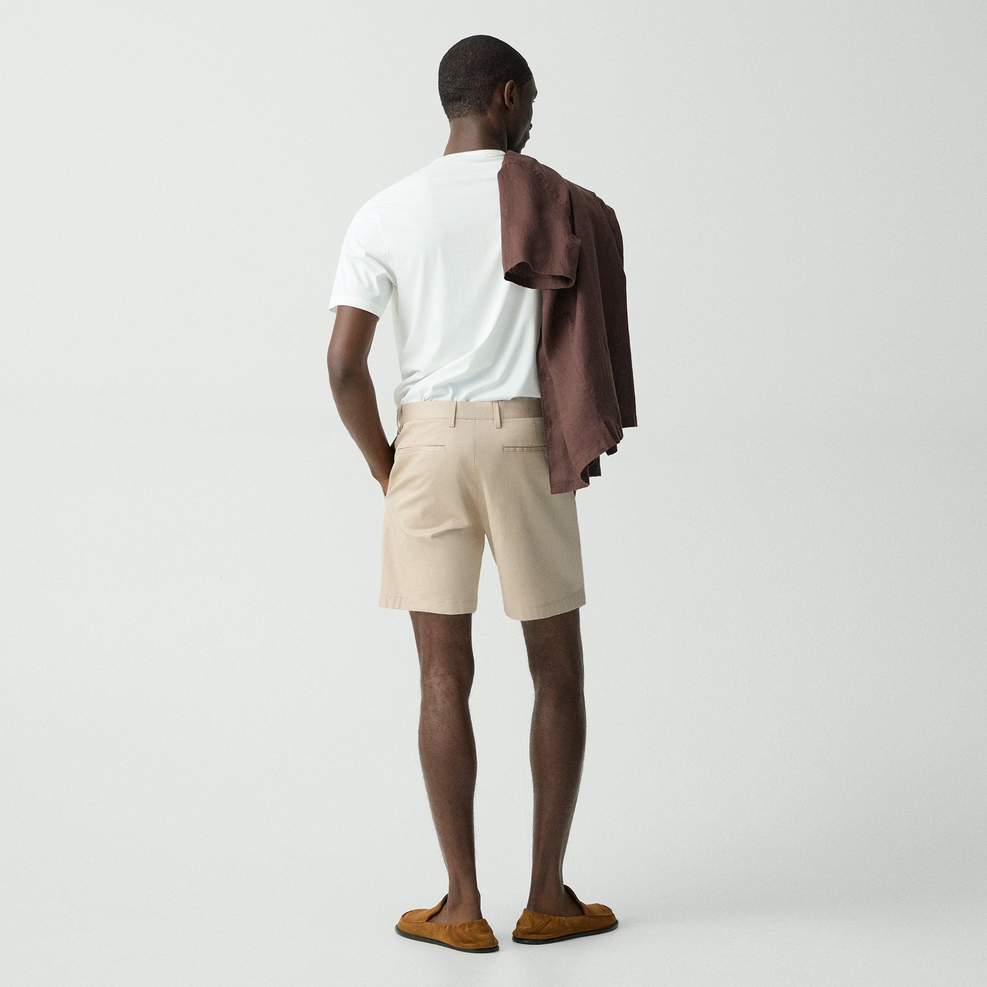 Zaine Short in Stretch Cotton - 4