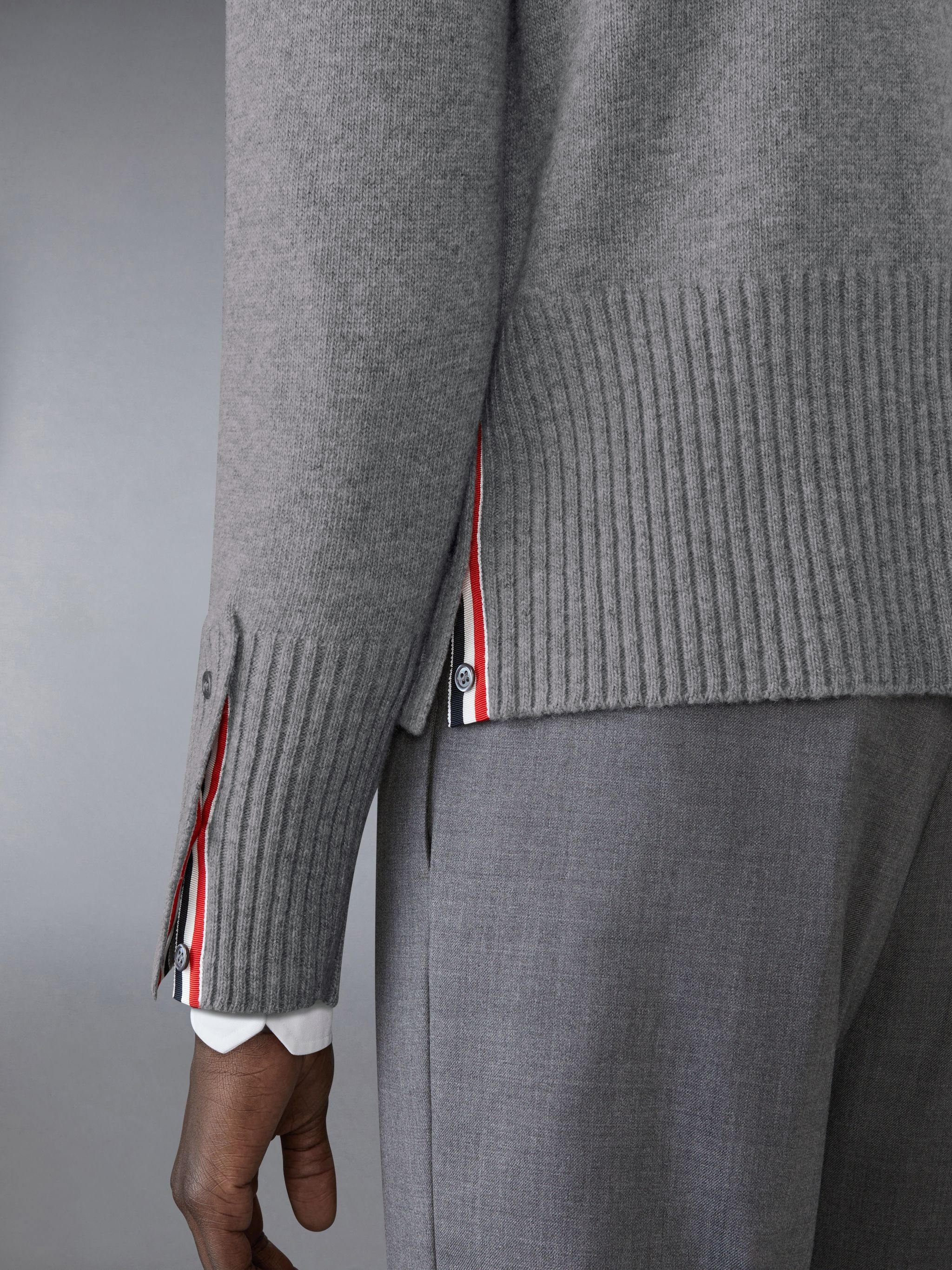 Holiday Scenery Merino Wool Crew Neck Pullover - 4