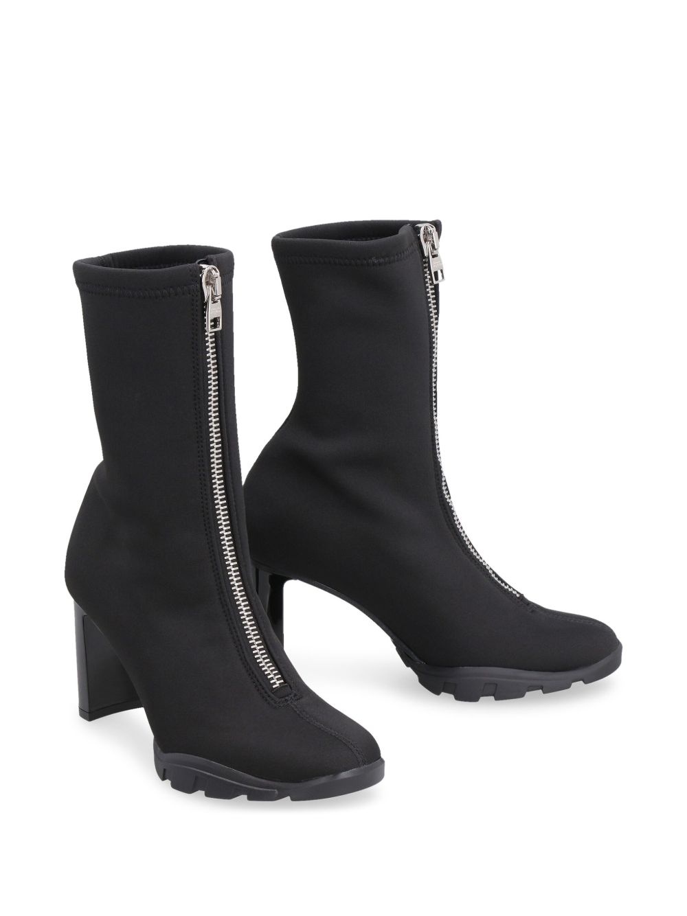 zipped-up ankle boots - 2