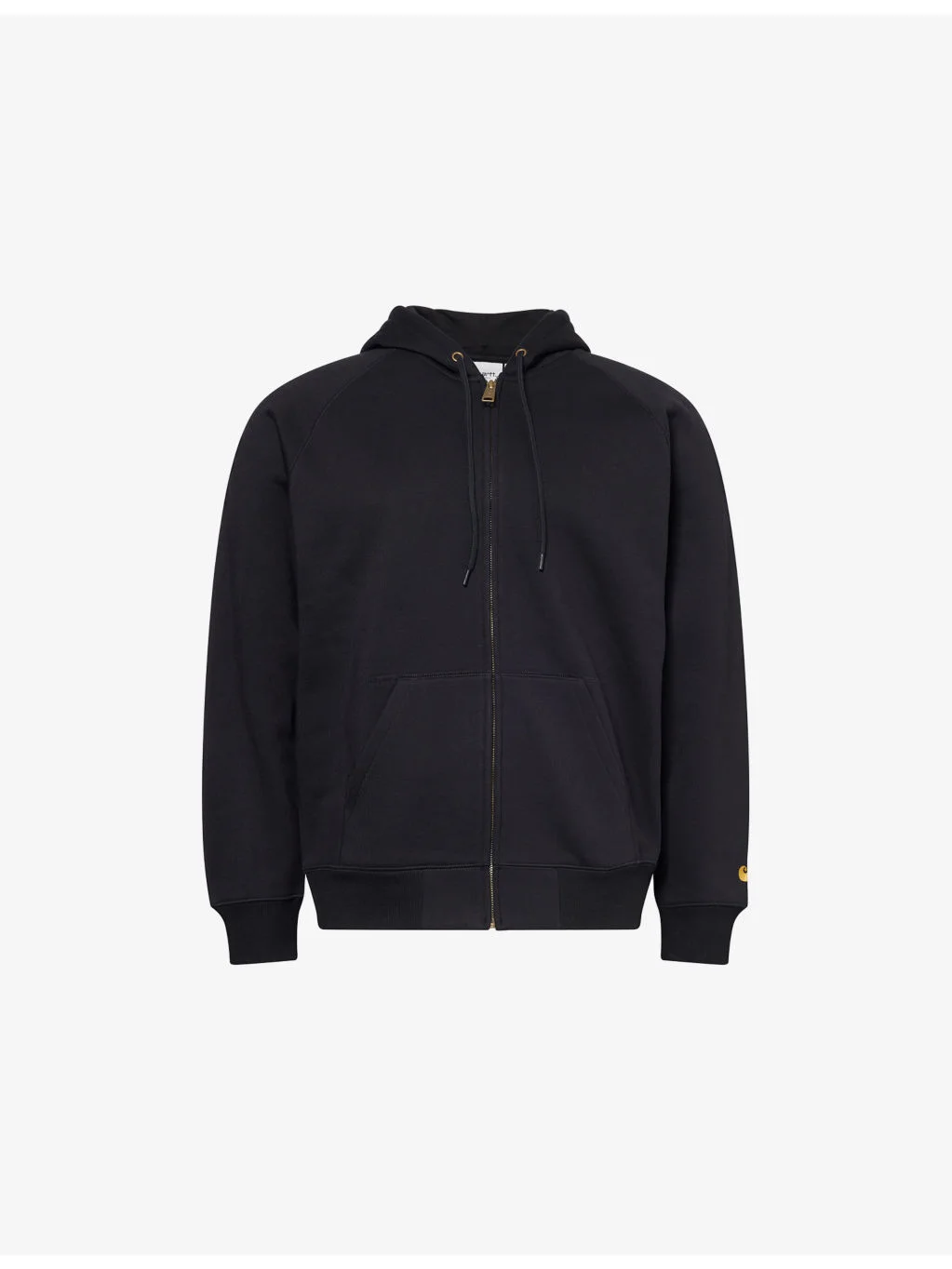 Logo-Embroidered Zip-Up Cotton-Blend Hoody - 1