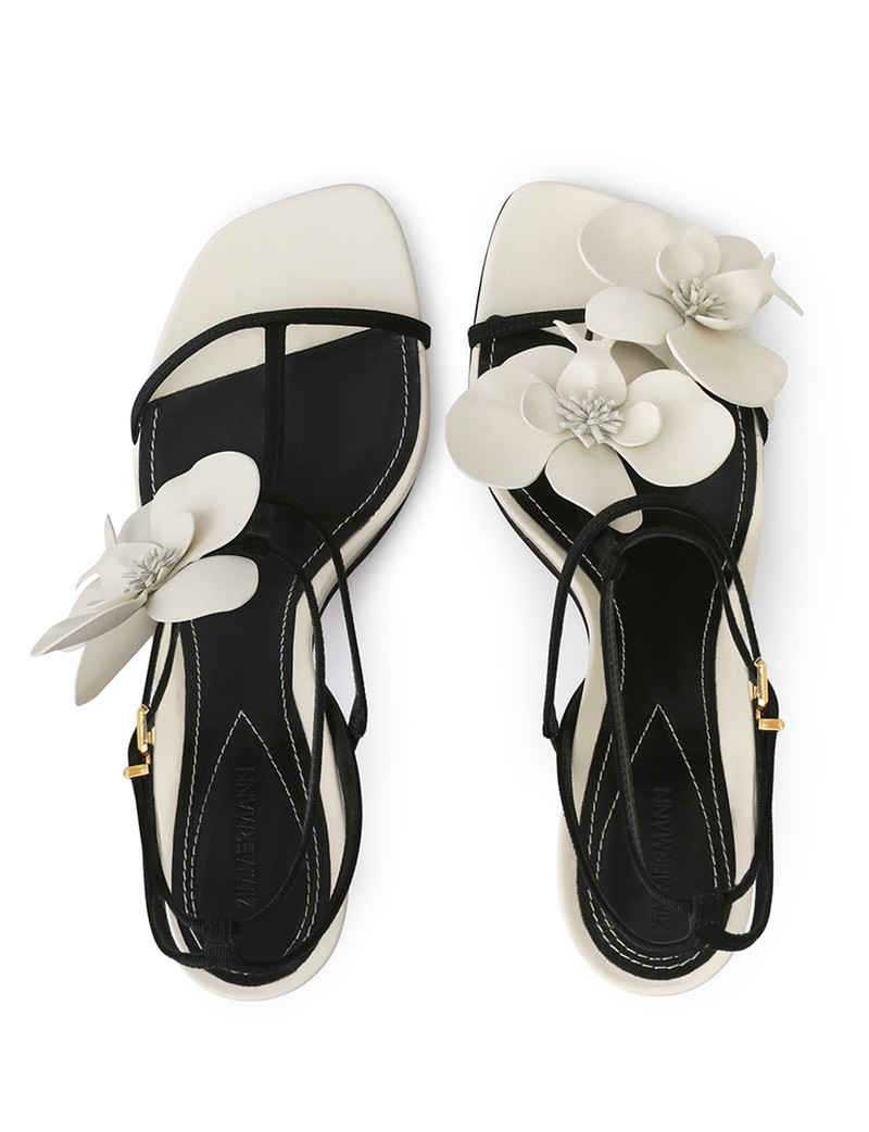 ZIMMERMANN ORCHID SANDAL 85 4