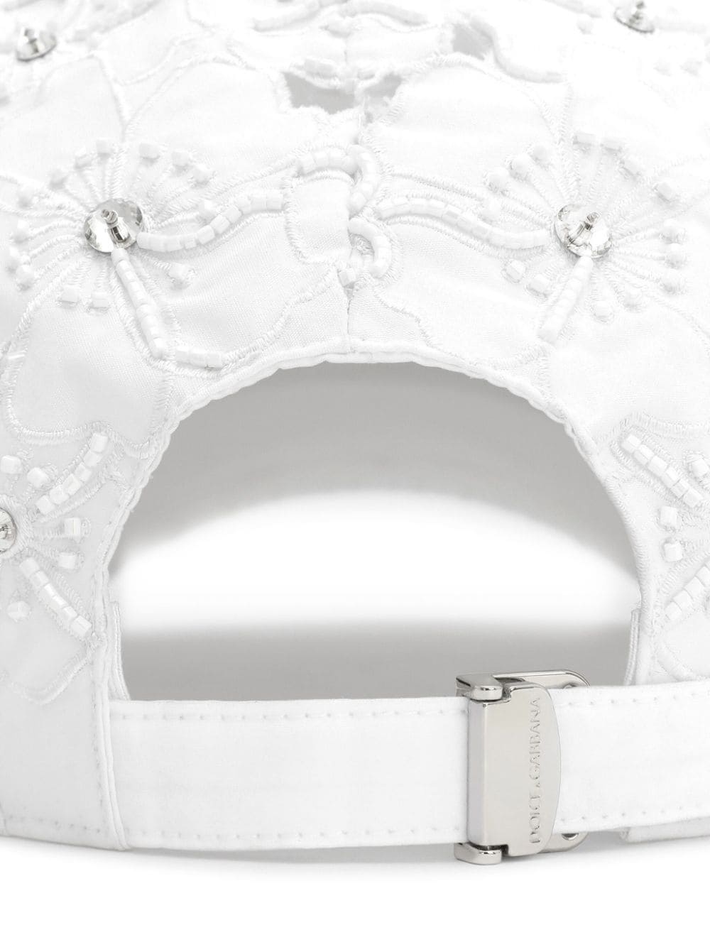 broderie-anglaise cotton cap - 3