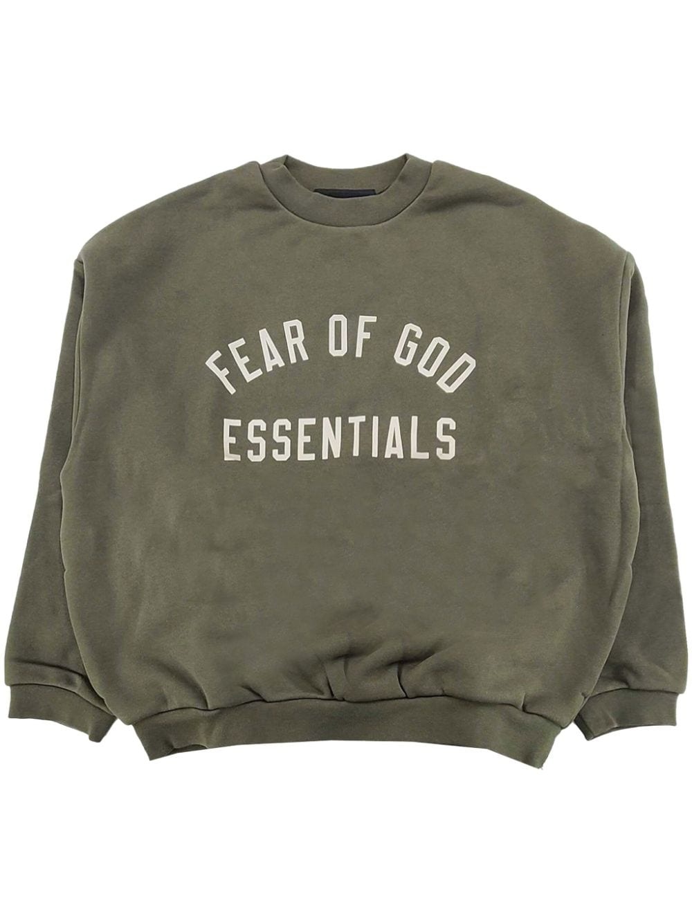 fleece crew-neck sweatshirt - 1