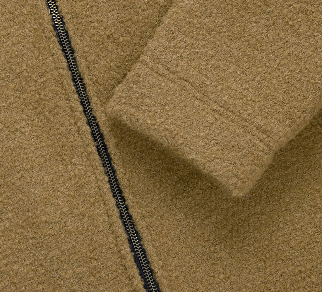 Club Jacket - Wheat Boucle - 5