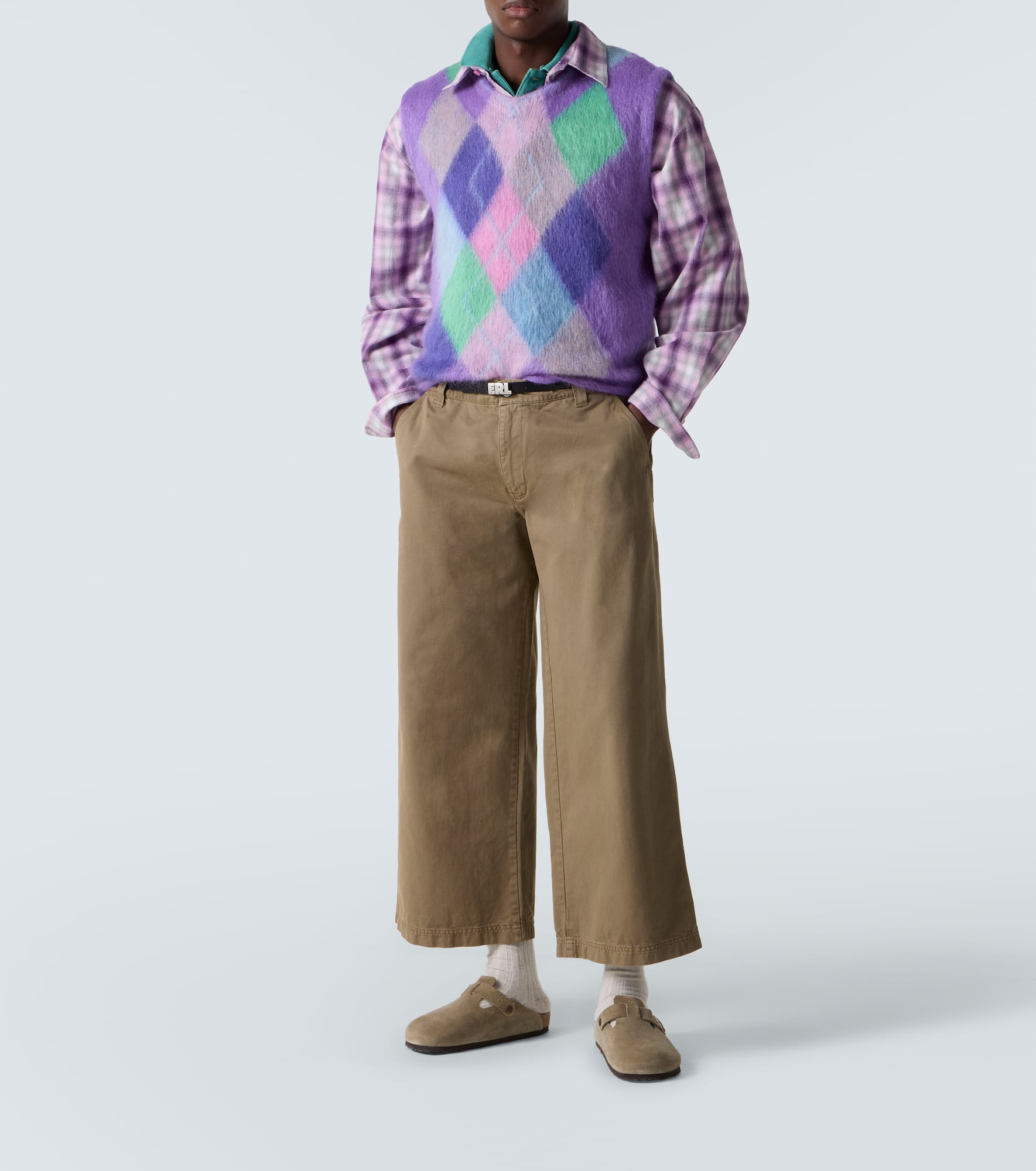 Checked cotton shirt - 2