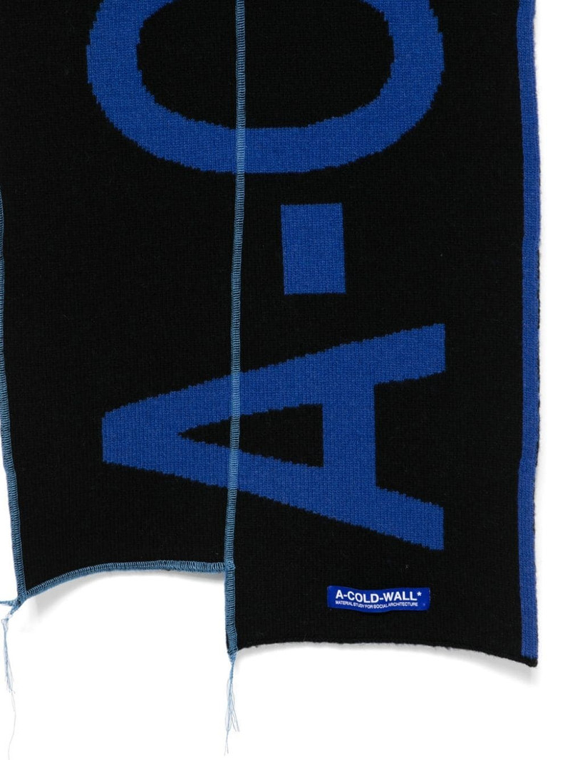 A-COLD-WALL* Fracture scarf outlook