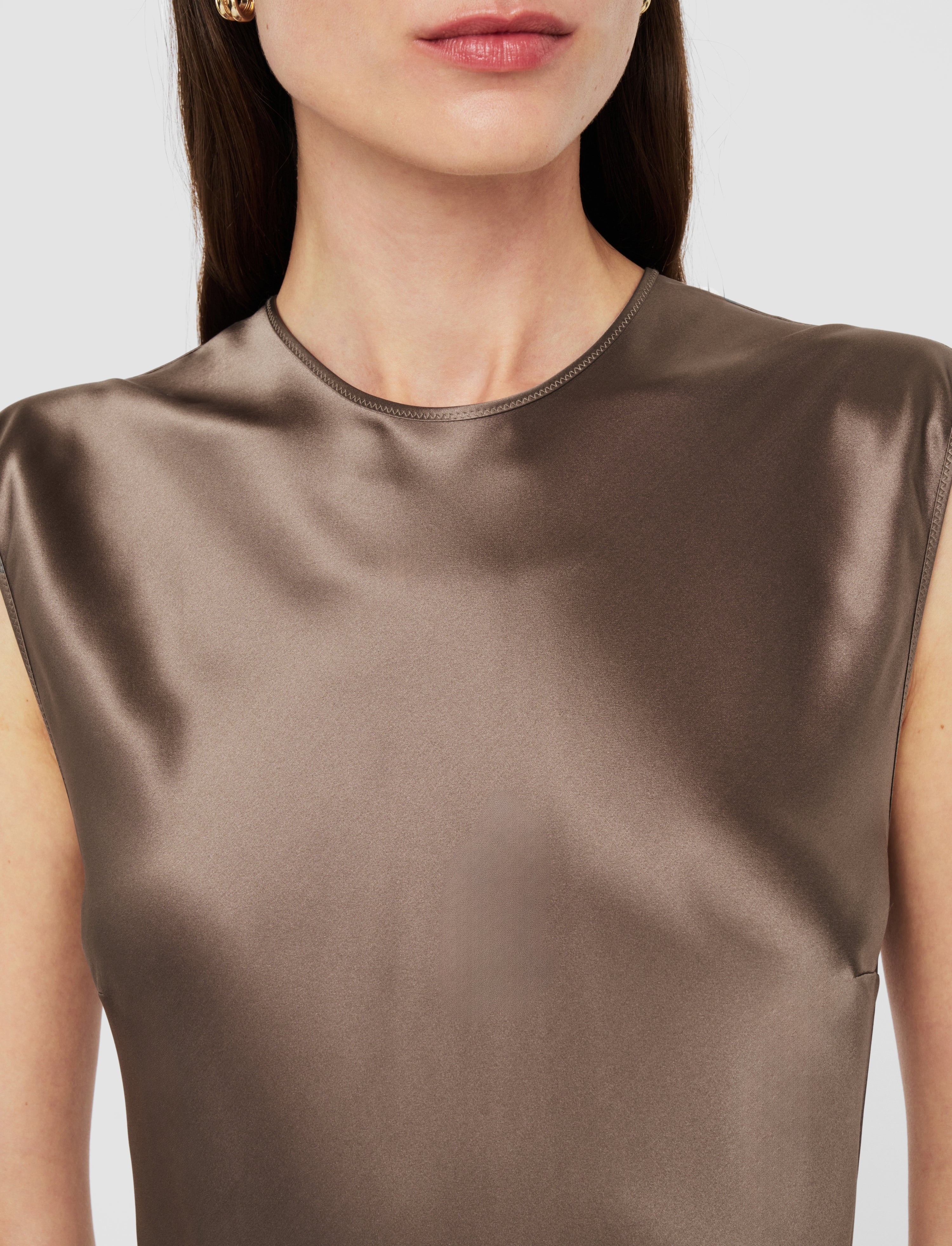 Garnier Silk Satin Dress - 6