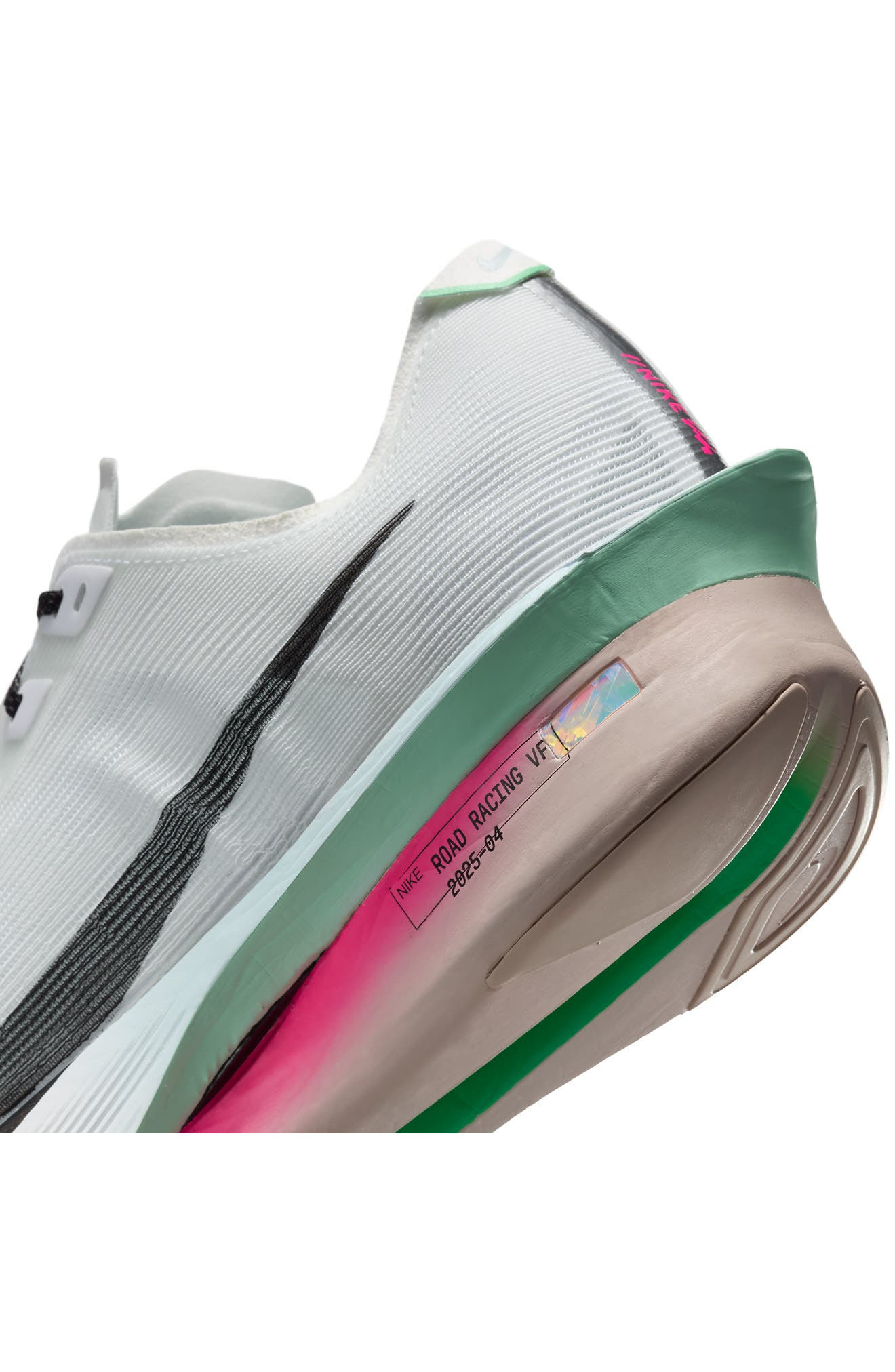 Nike ZoomX Vaporfly Next 4 Racing Shoe in White/Hyper Pink at Nordstrom - 7
