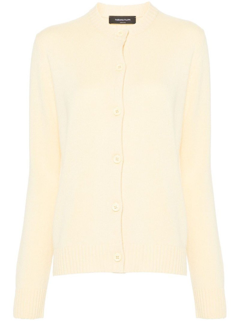 perforated-detail cardigan 1