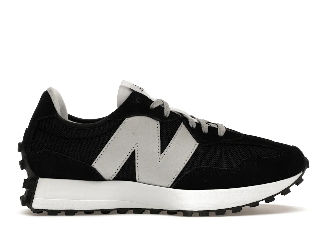 New Balance 327 Black Silver - 1